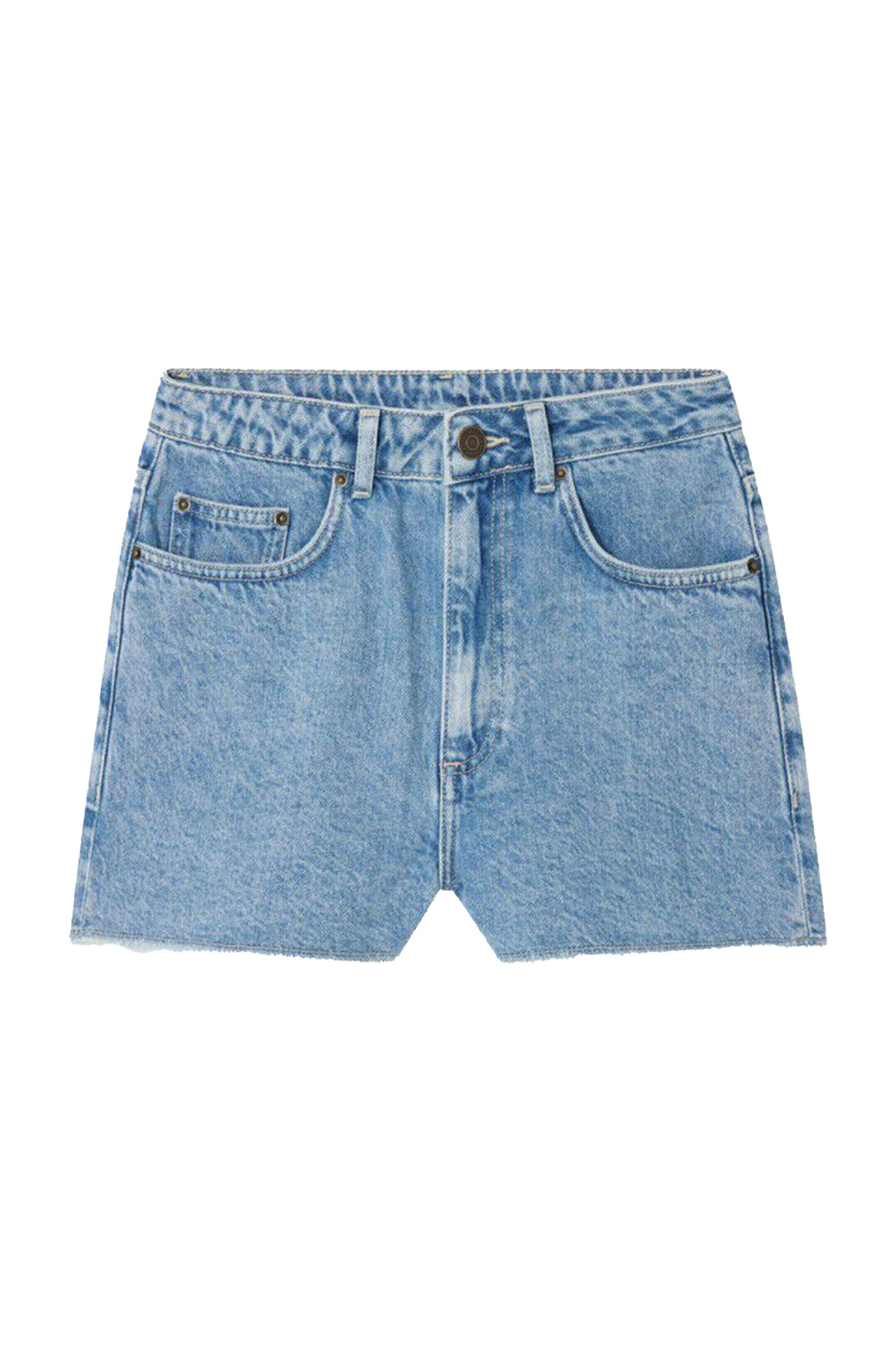 Dames short blauw