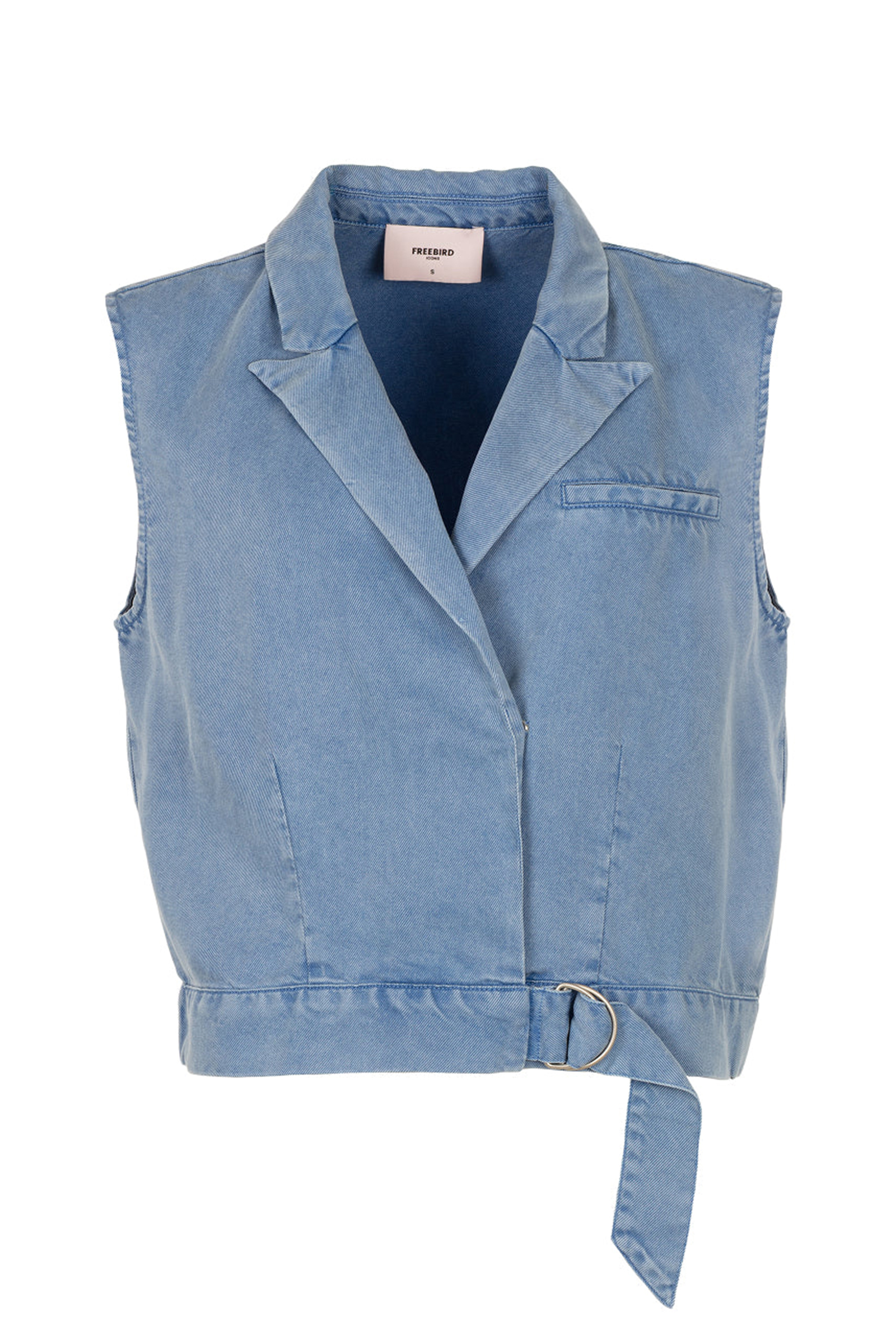 Casual dames bodywarmer blauw