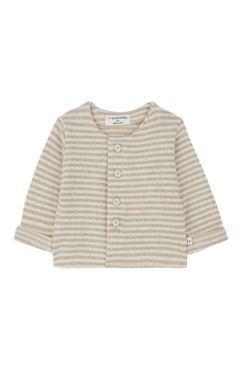 Baby t-shirt lange mouw bruin