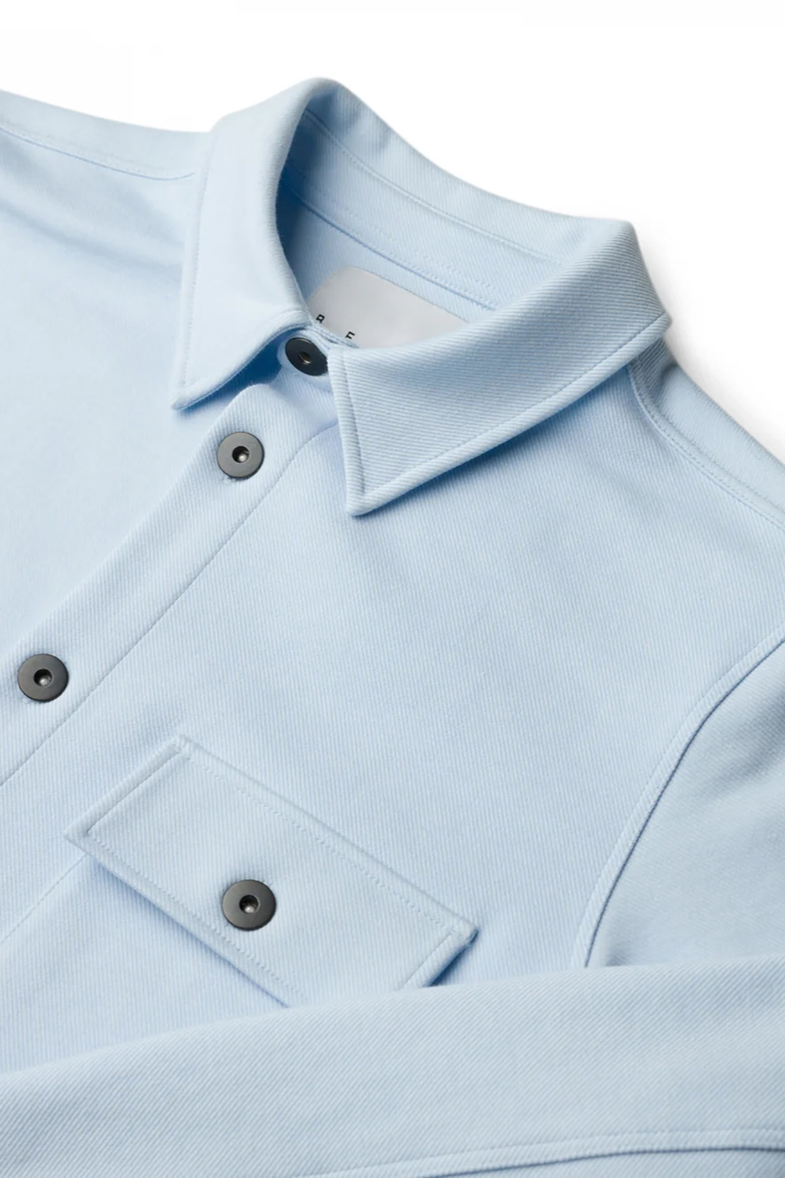 Heren overshirt blauw
