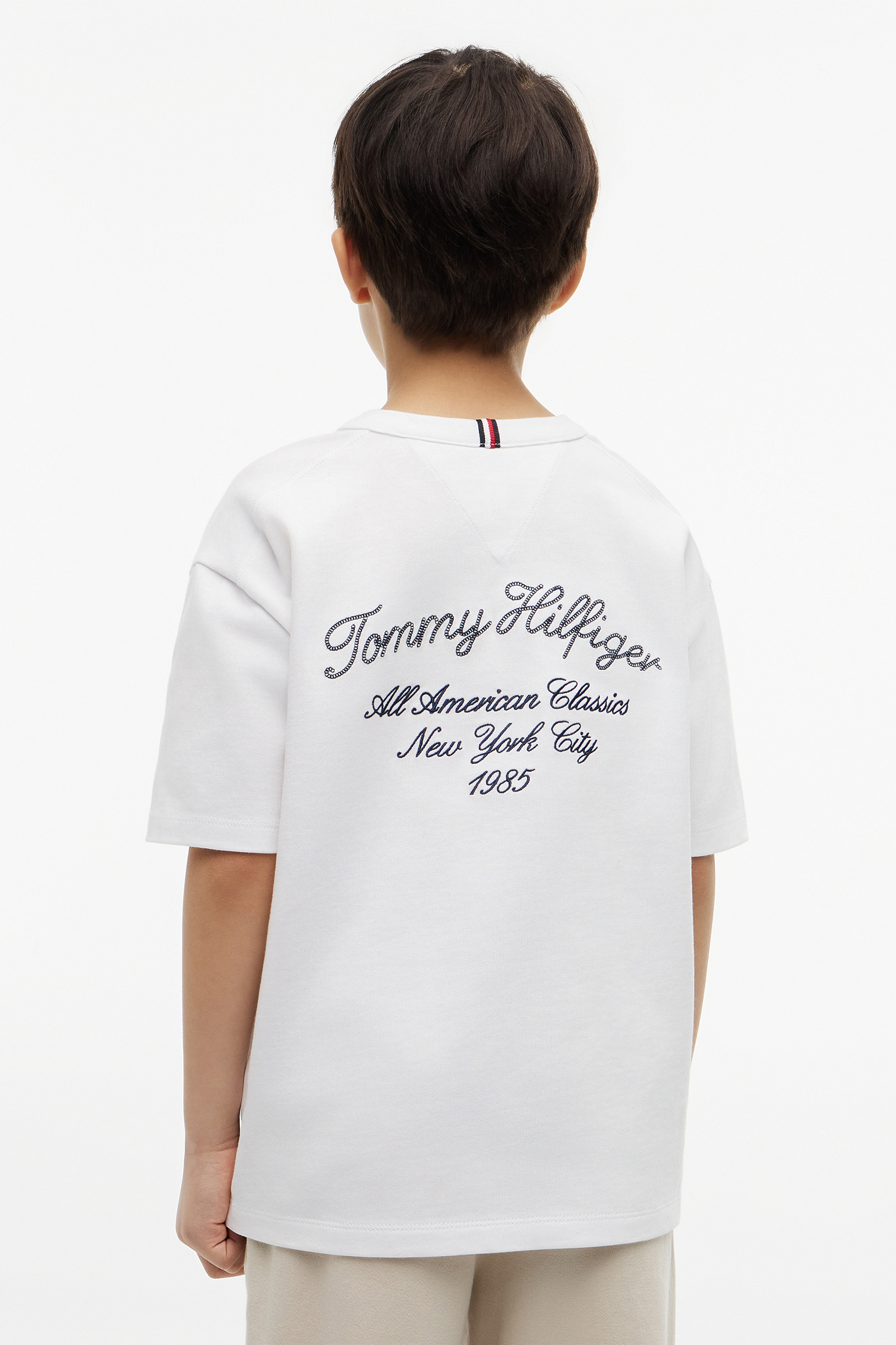 Jongens t-shirt korte mouw wit