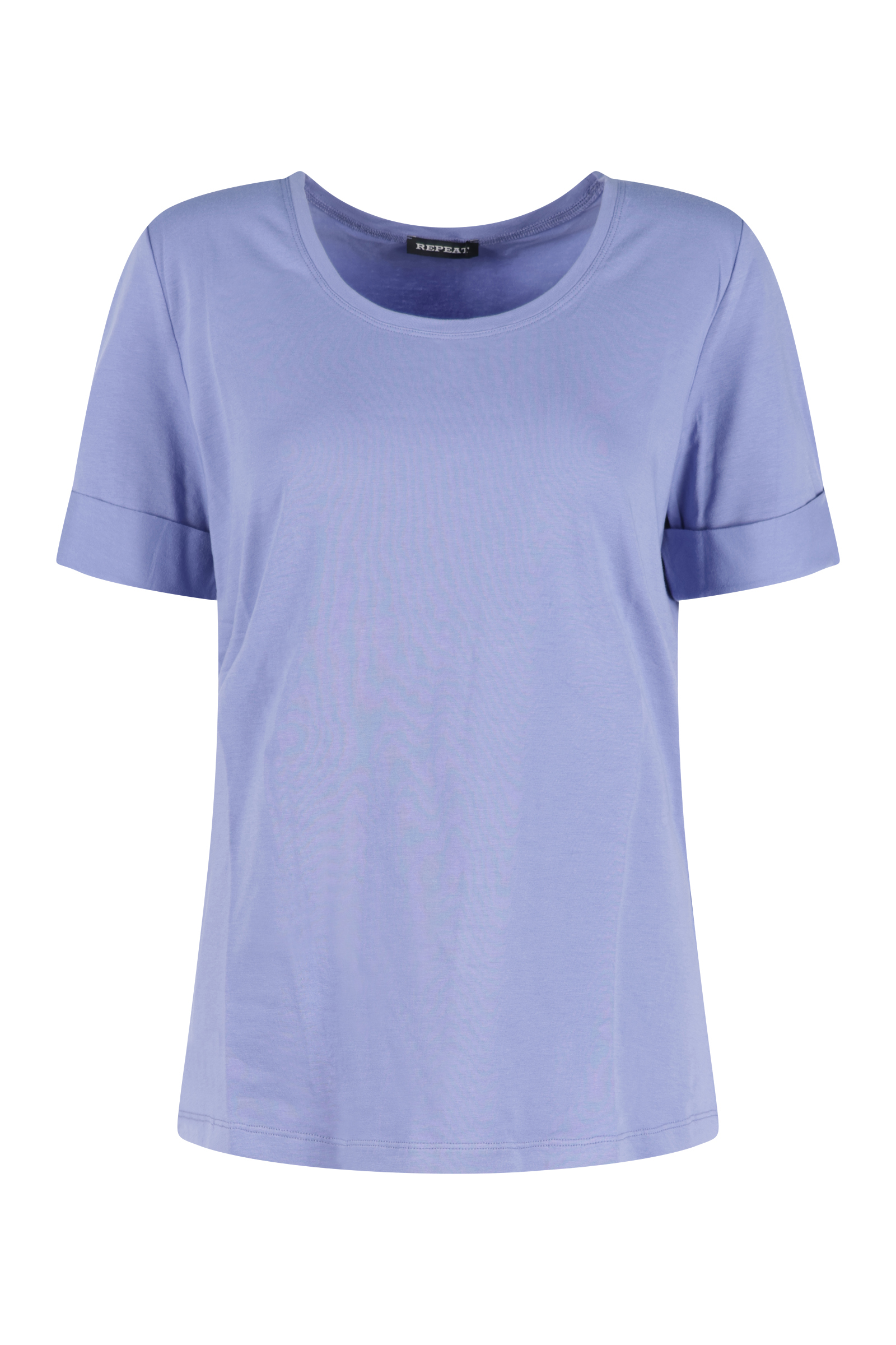 Dames t-shirt korte mouw paars