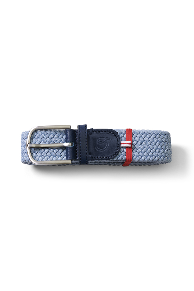Heren riem blauw