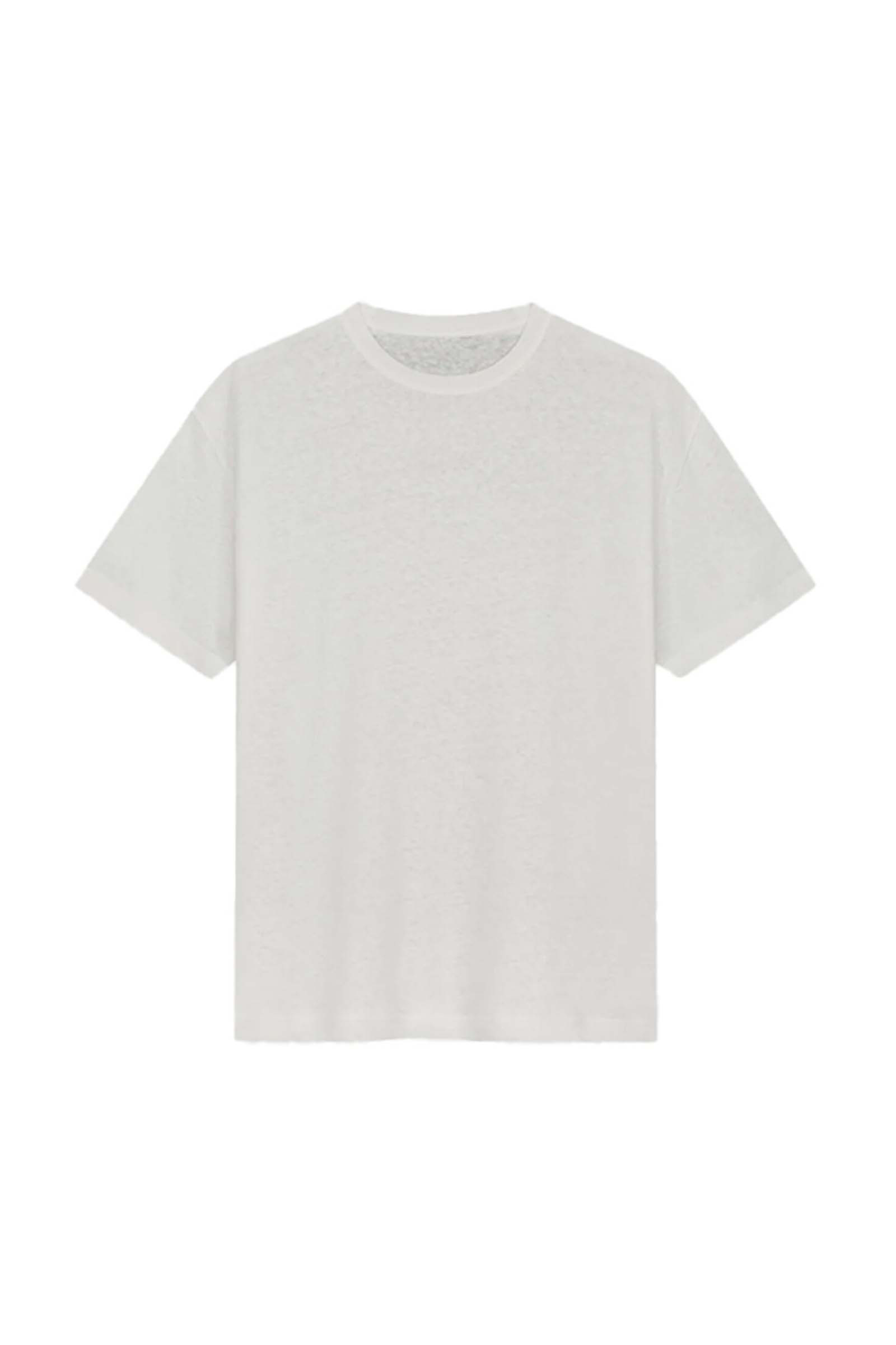 Heren t-shirt kortemouw ecru