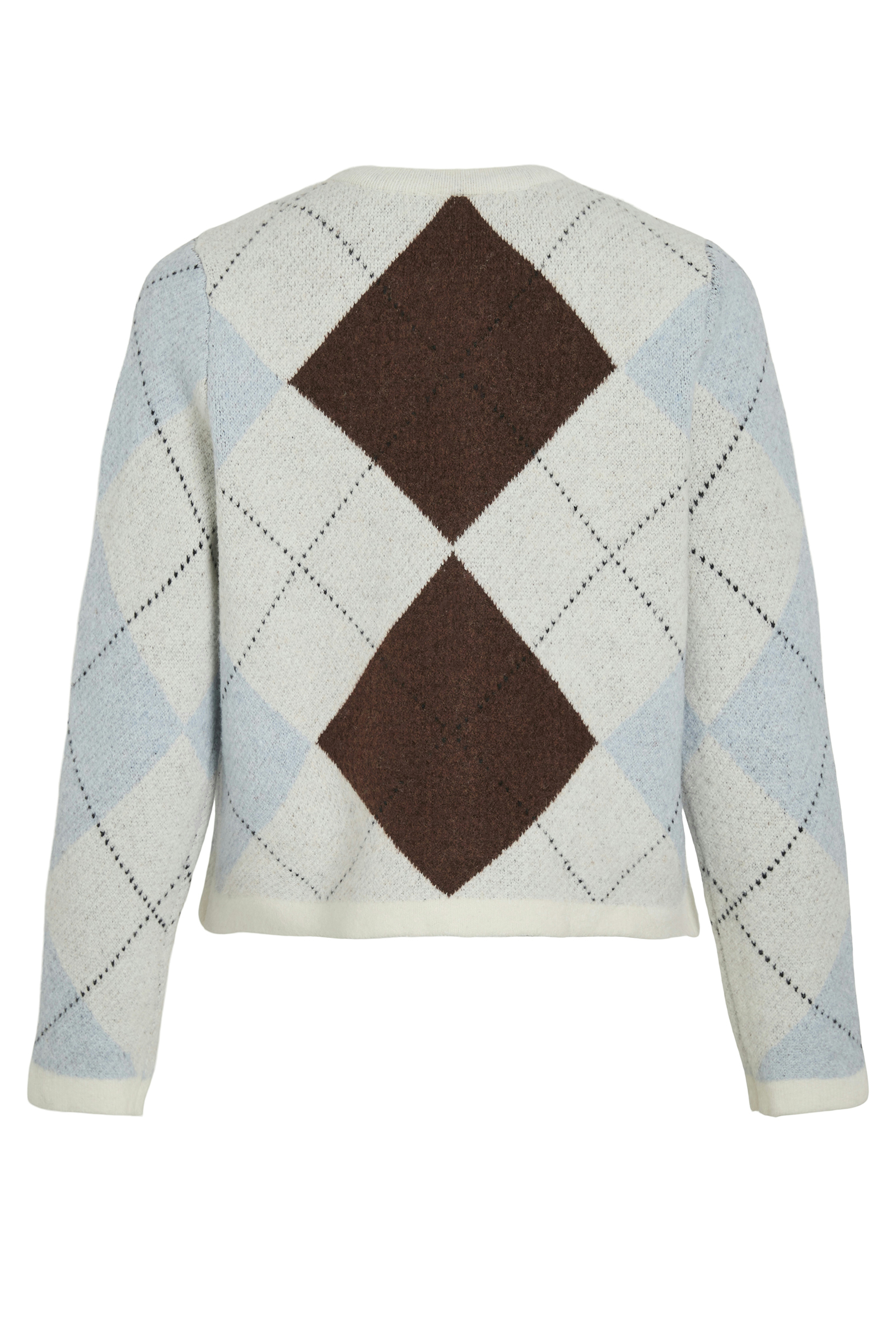 Dames vest bruin