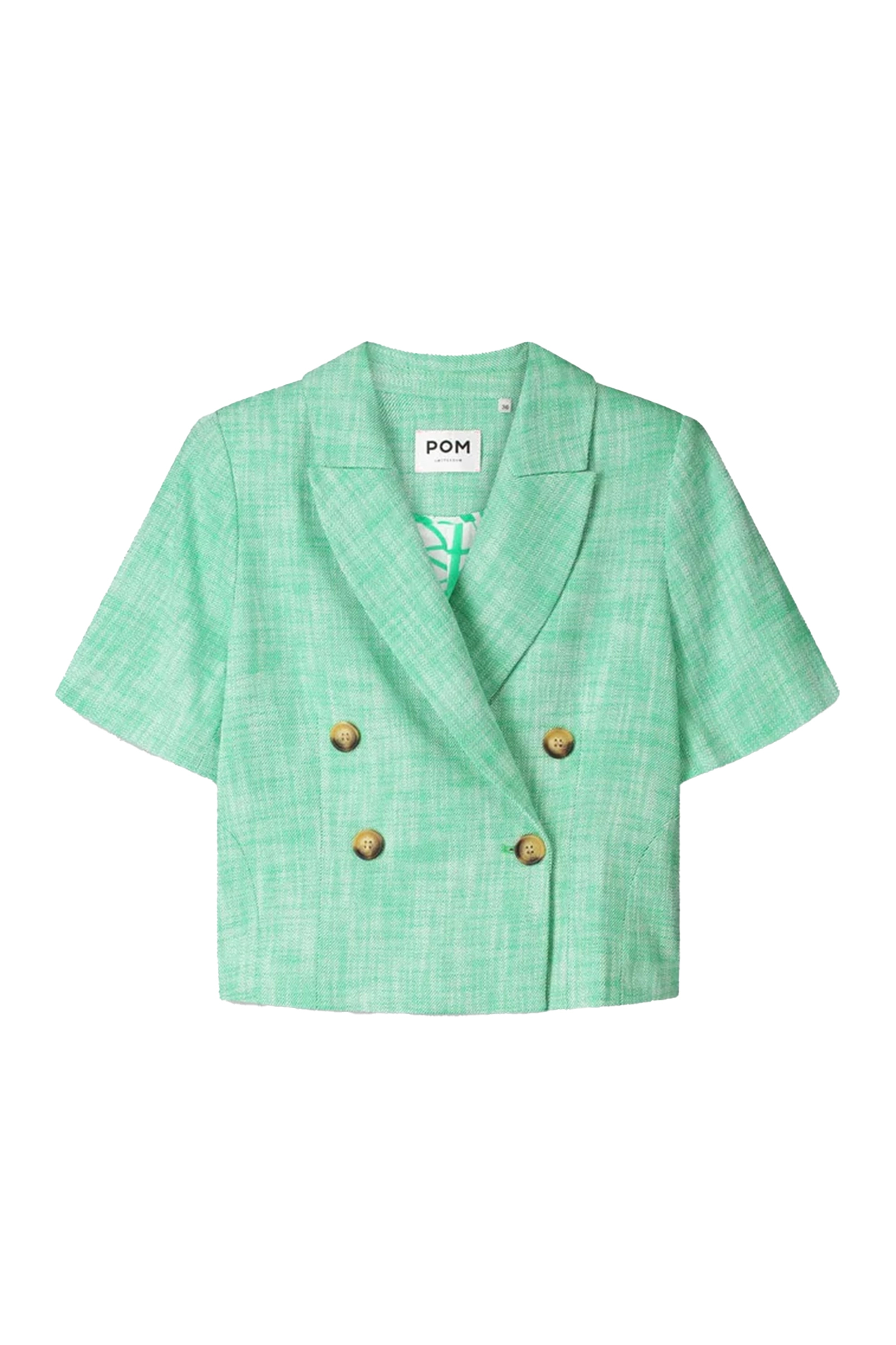 Dames blazer groen