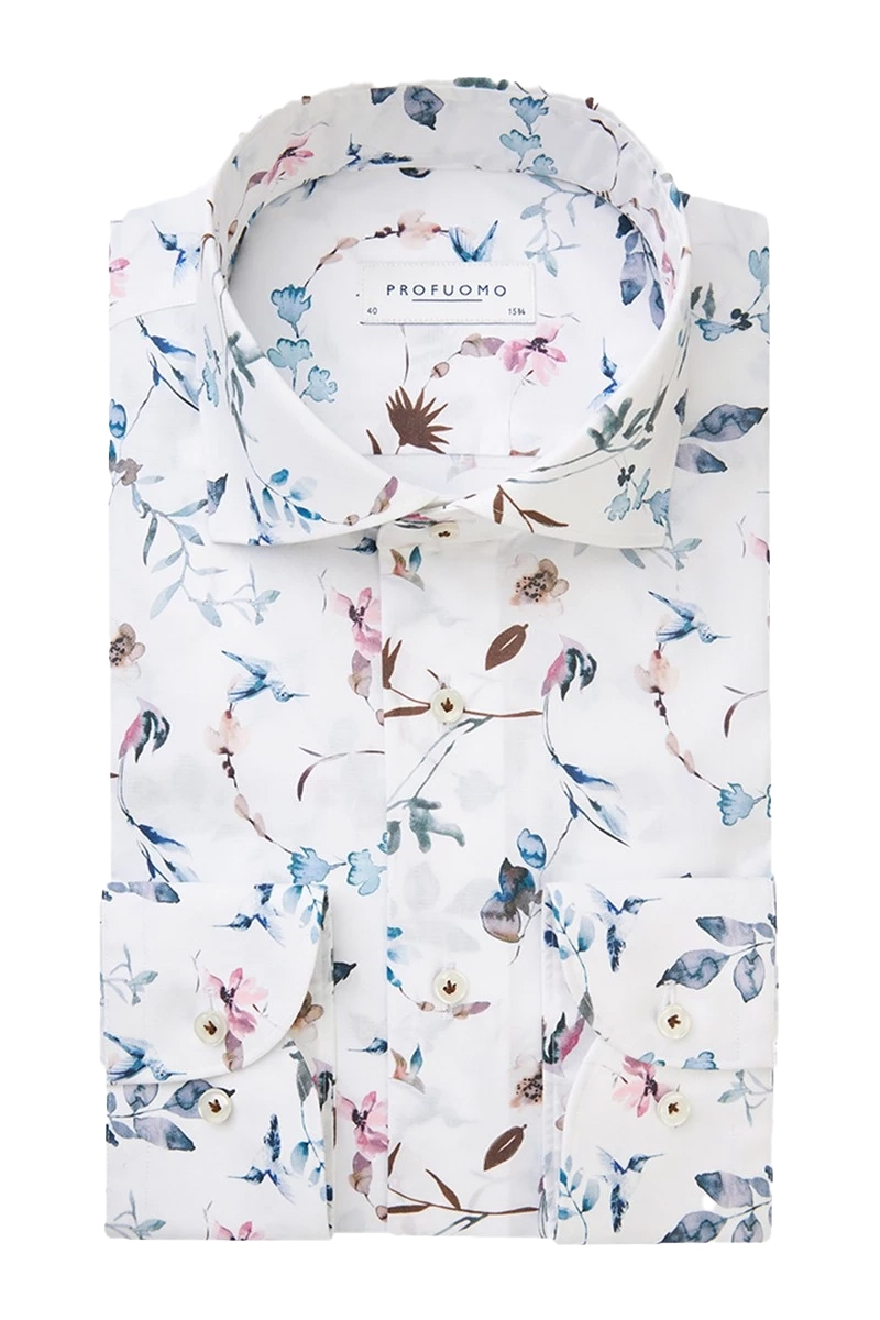 Profuomo SHIRT CUTAWAY SC SF MULTI Multicolour 1