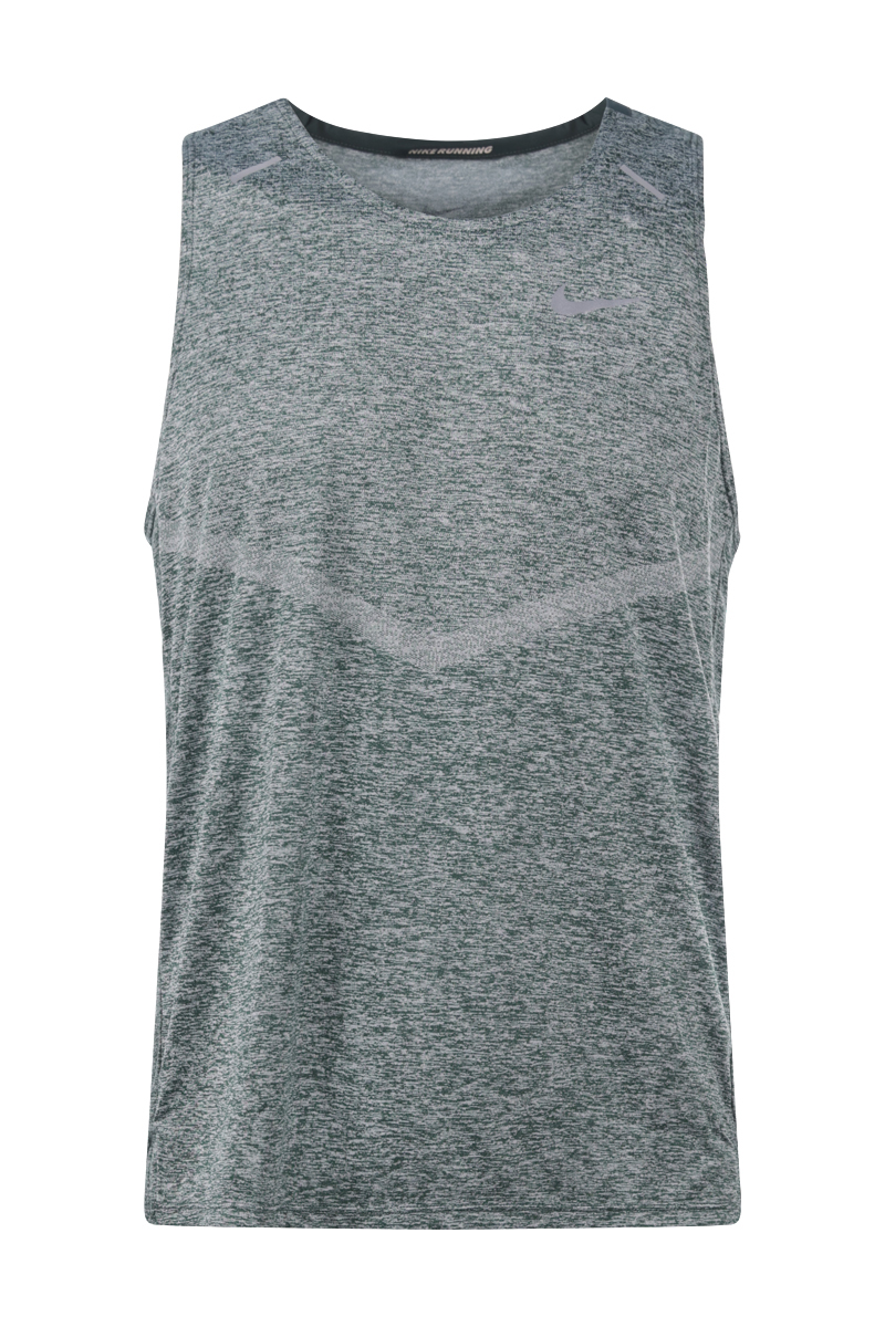 Running heren t-shirt km groen