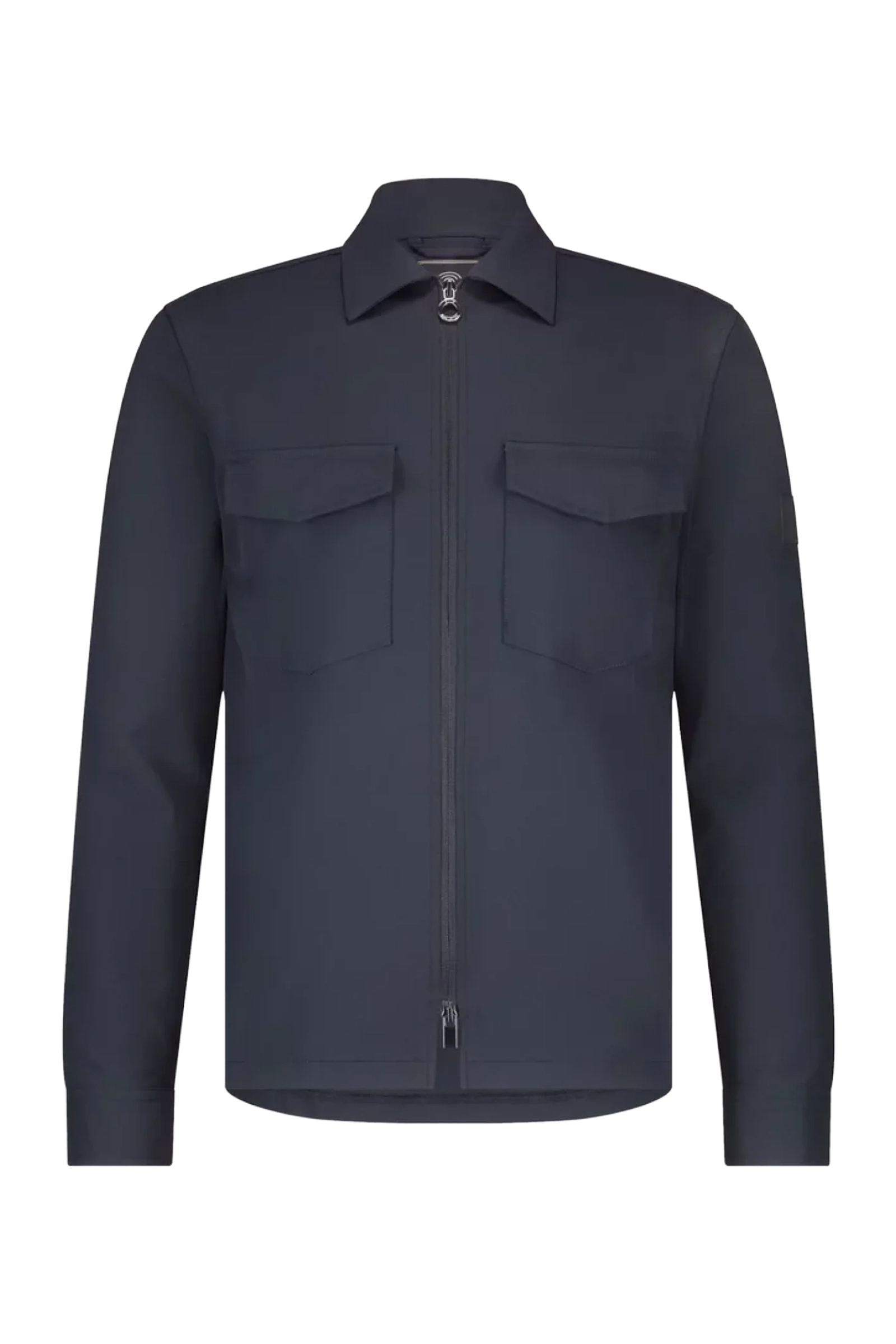 Blue Industry Blue Industry Shirtjacket Blauw-1 1