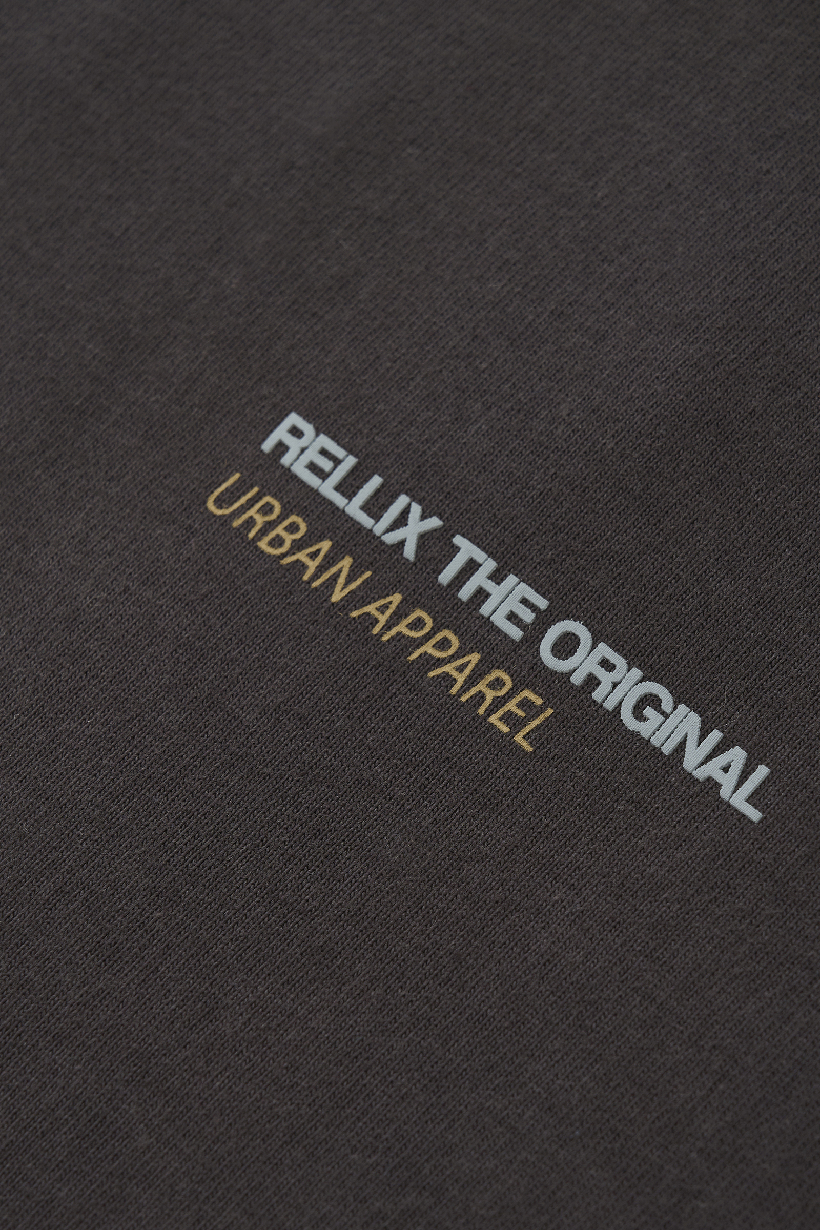 Rellix T-shirt rlx backprint Grijs-1 2