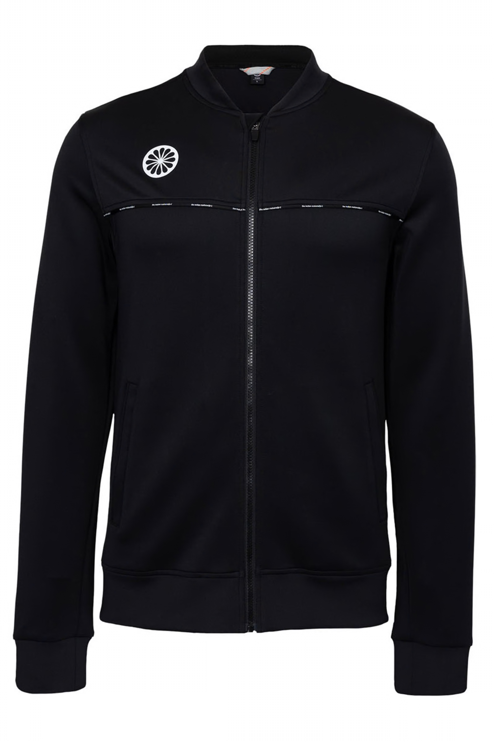 Tennis heren trainingsjack zwart