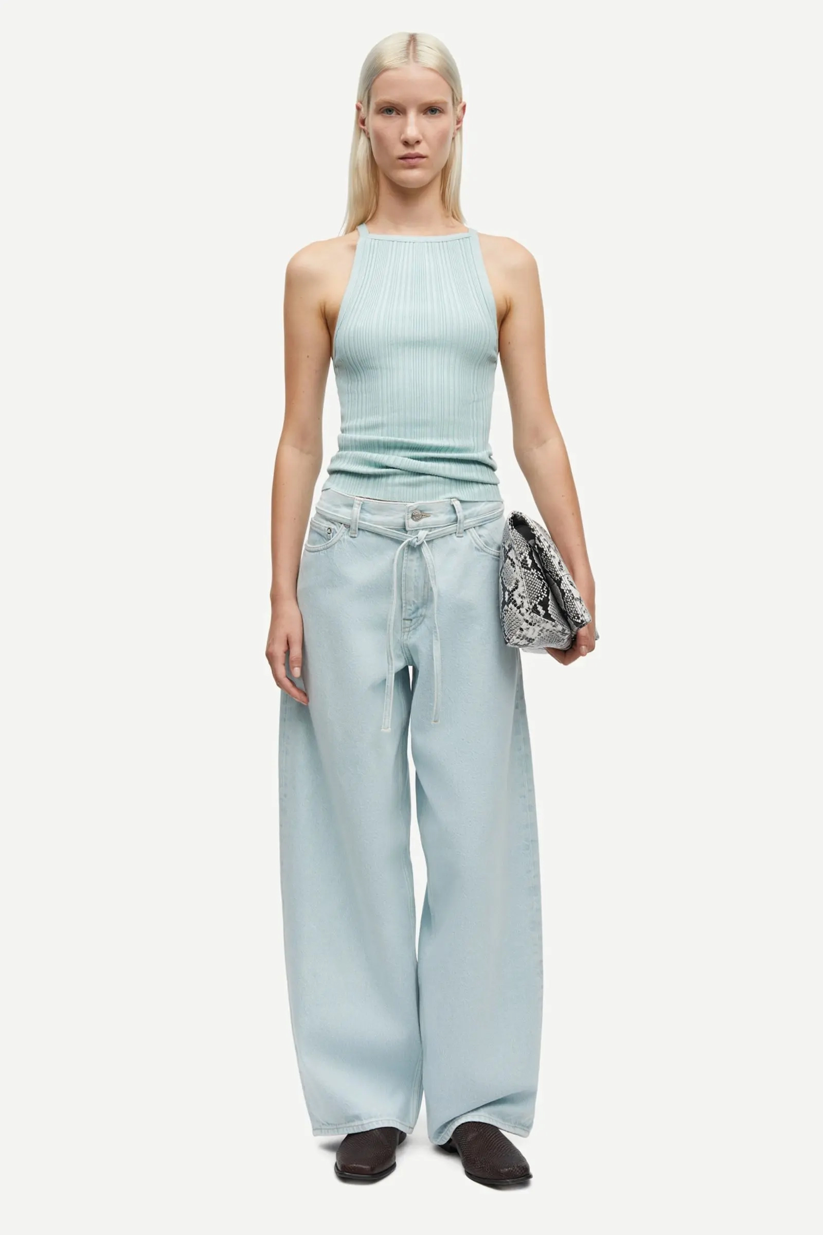 Dames jeans blauw