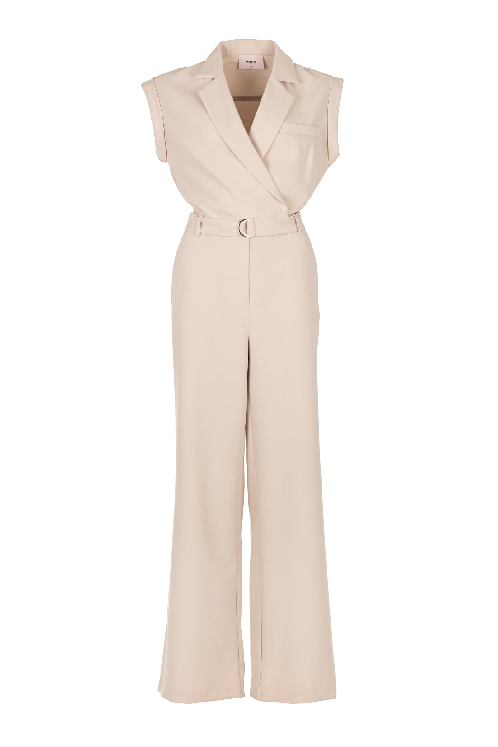 Dames jumpsuit/tuinbroek bruin