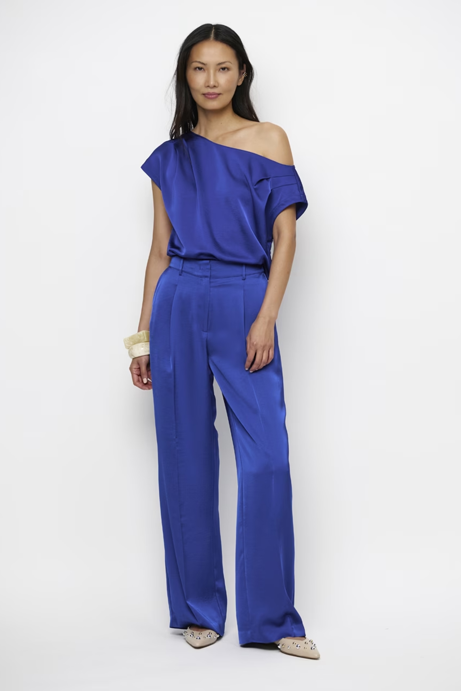 Dames top blauw