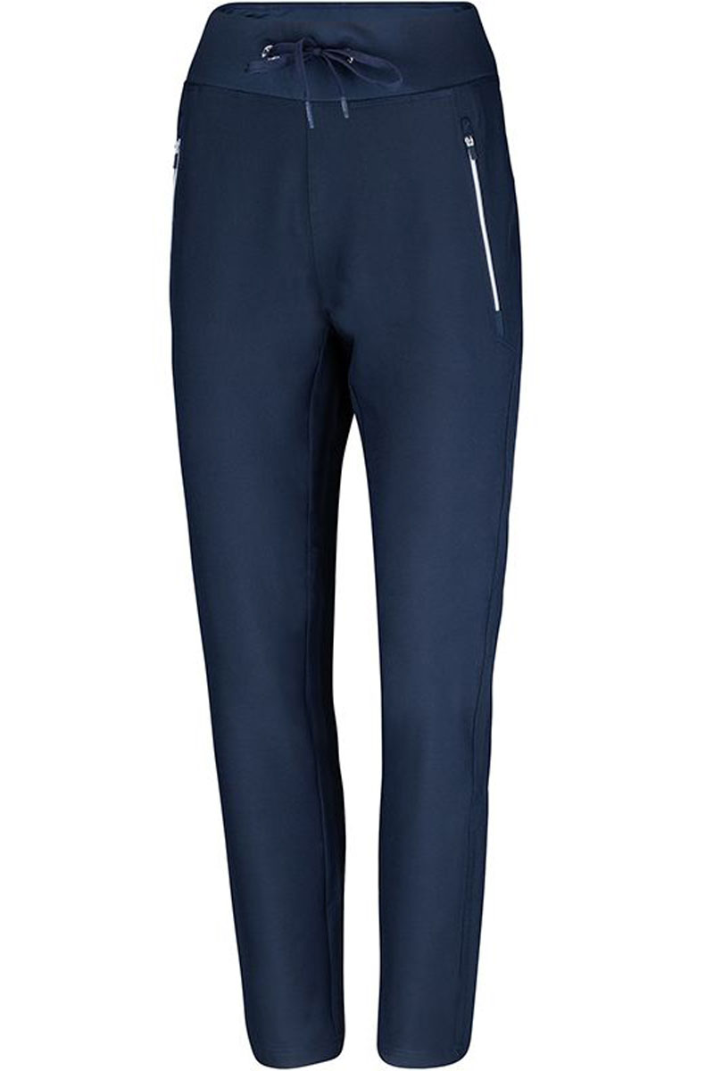 Fitness dames trainingsbroek blauw
