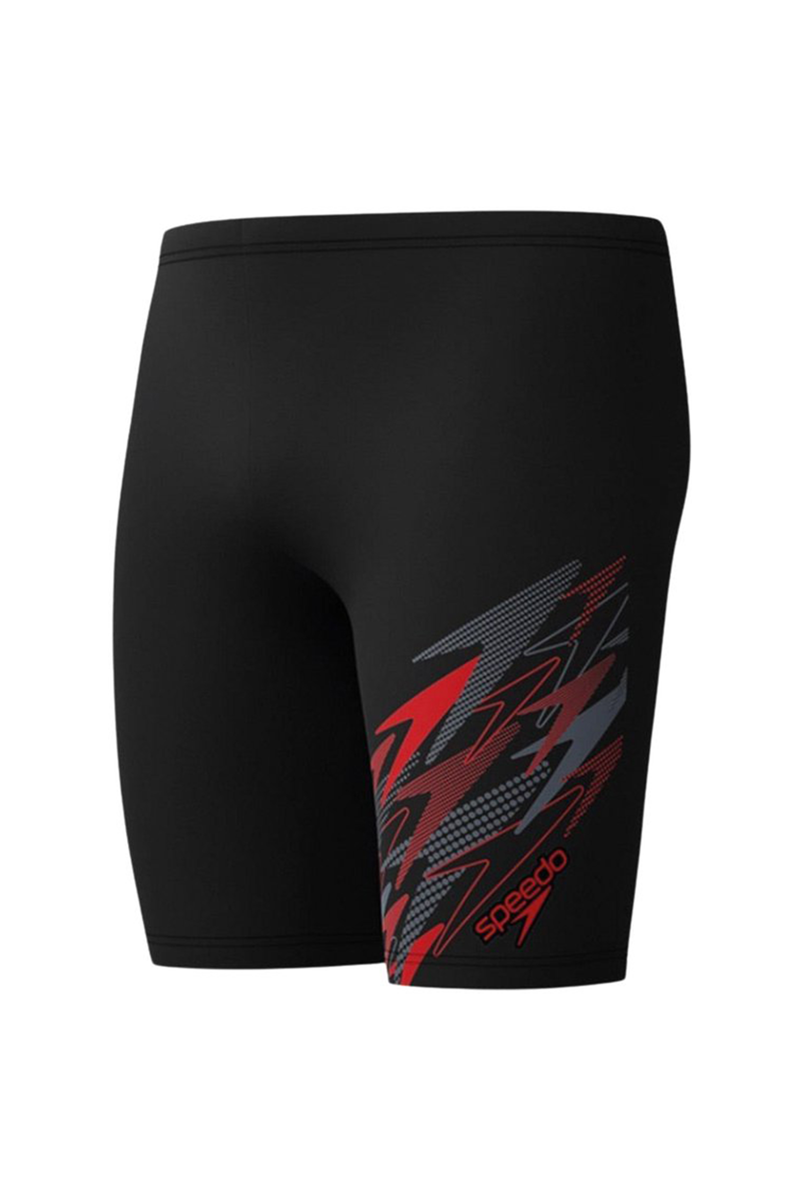 Bad/beach heren zwemslip lng zwart