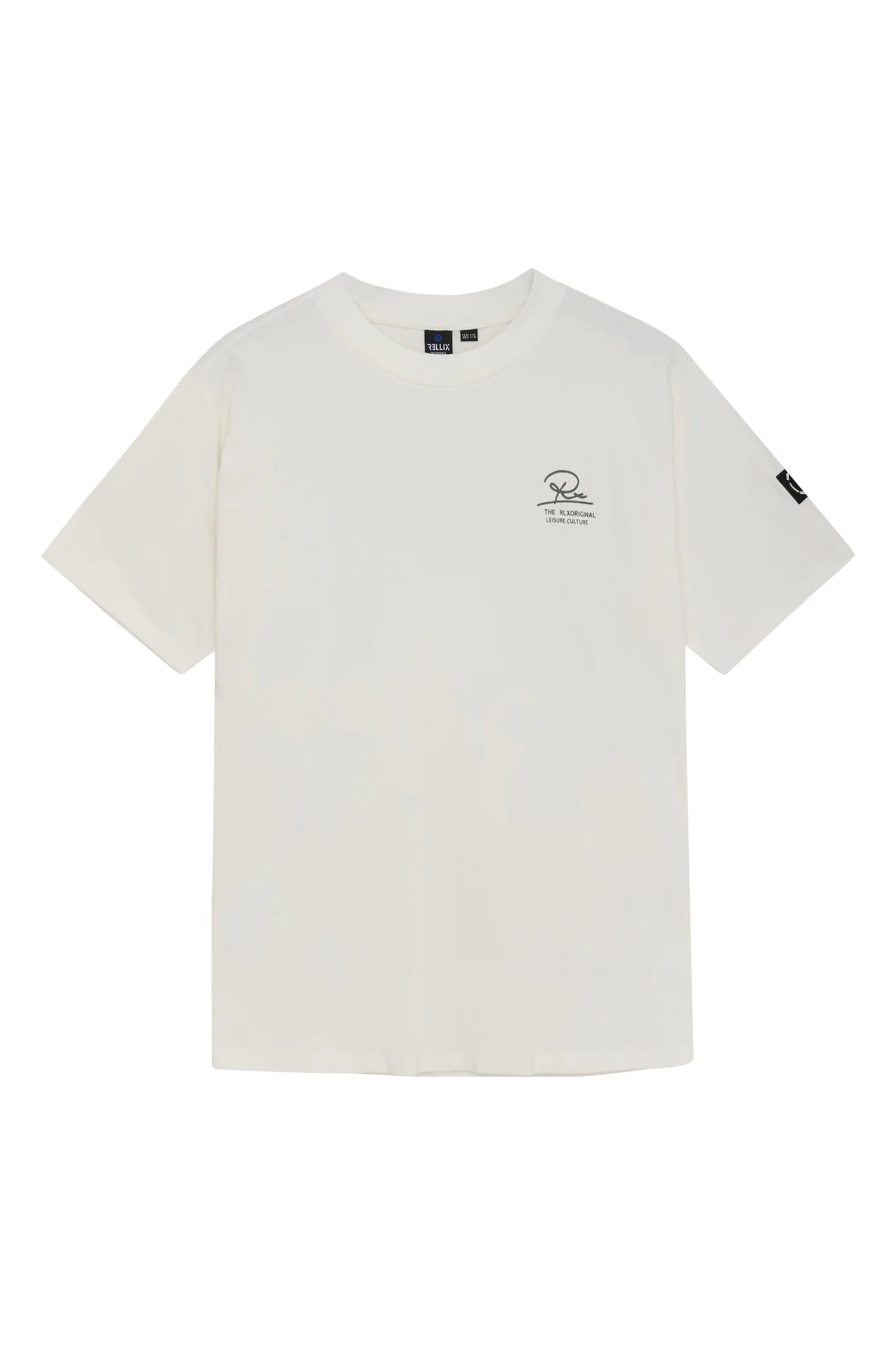 Jongens t-shirt korte mouw wit