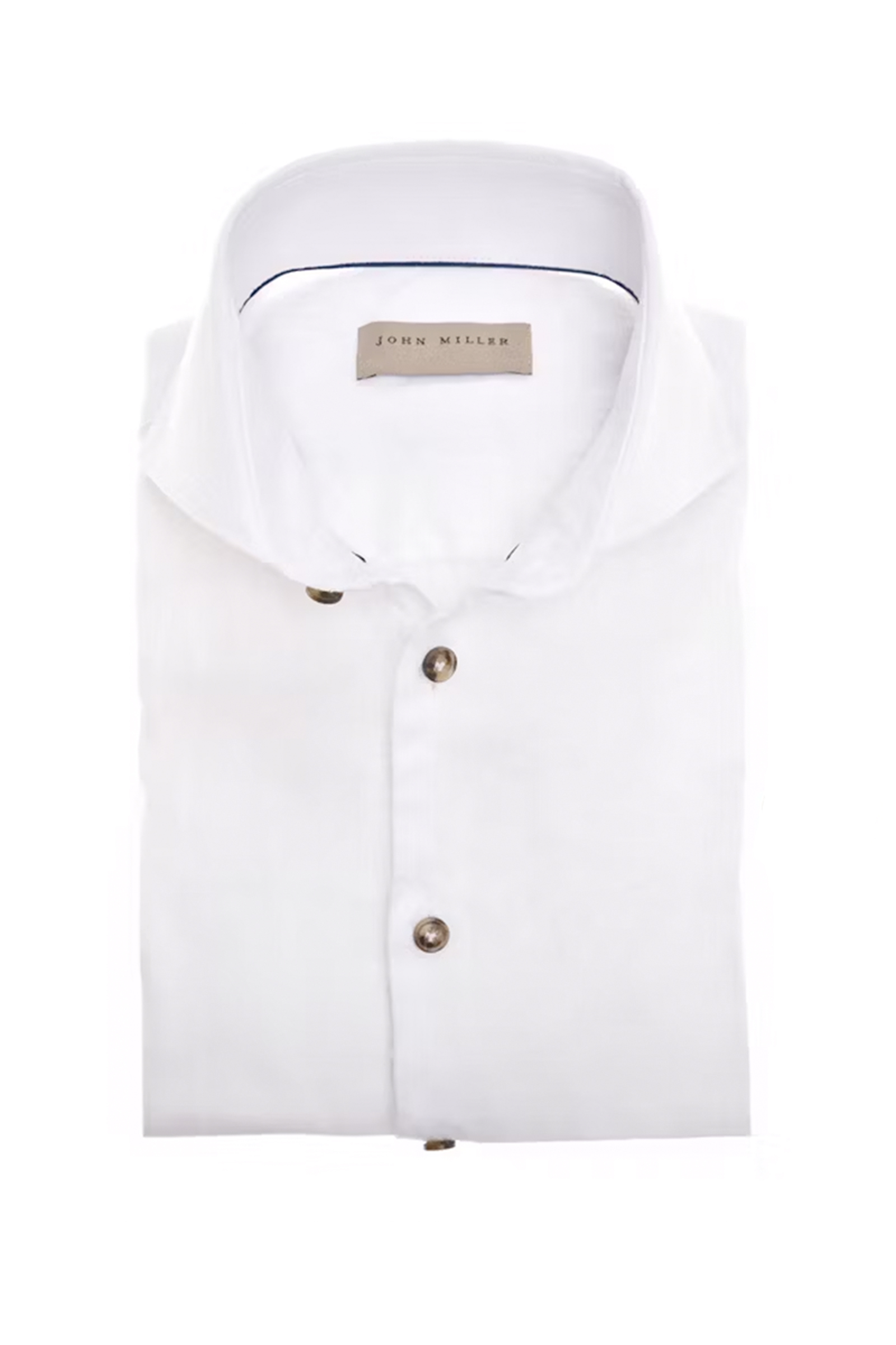 Heren overhemd lm dressual wit