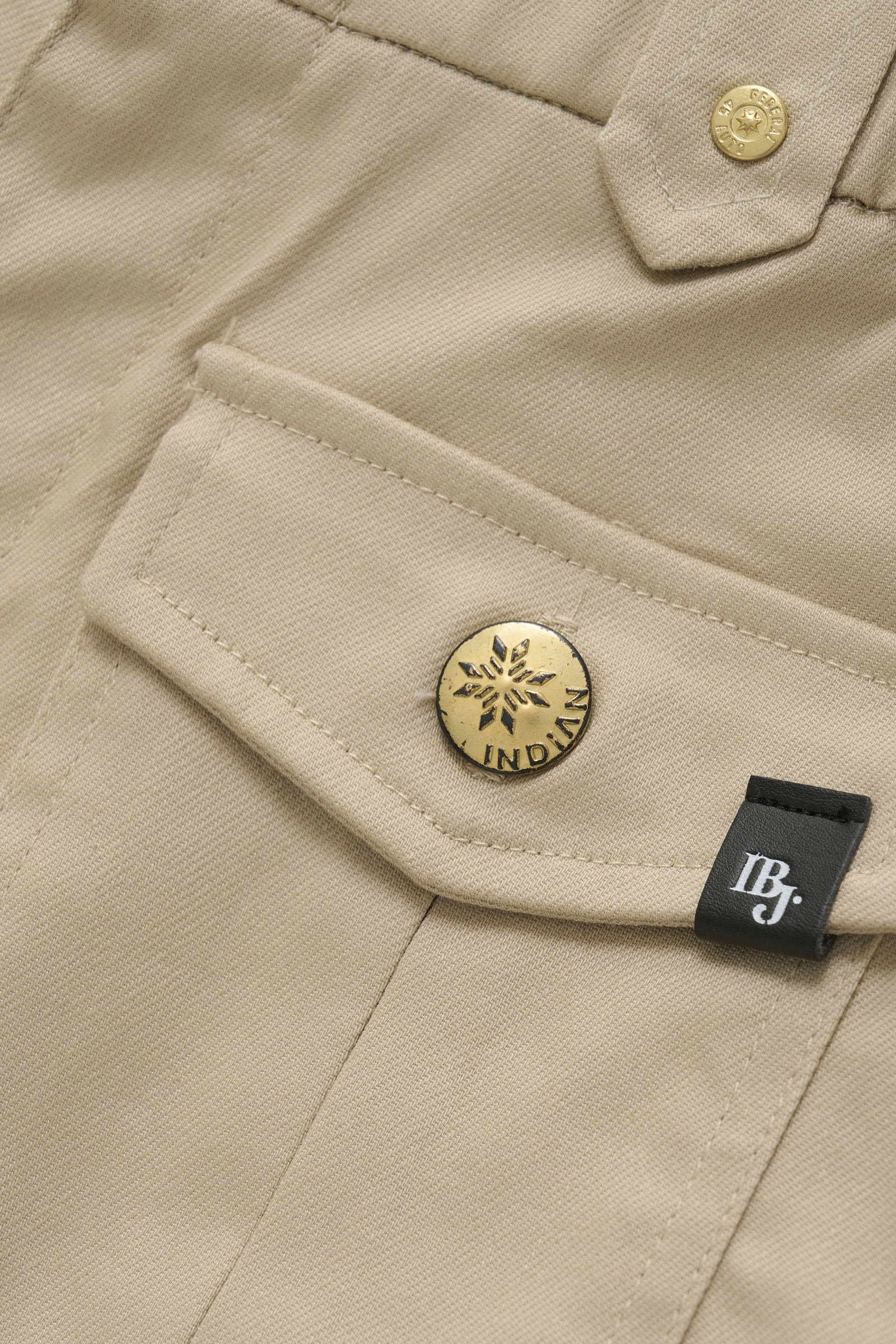 Indian Blue Jeans 00333587-80 bruin/beige-1 3