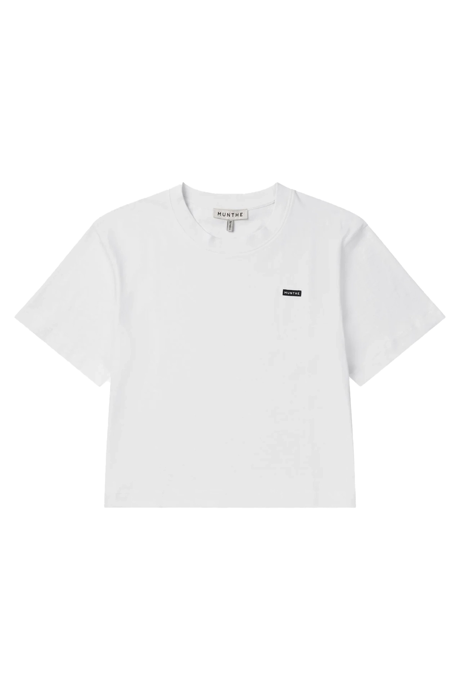 Dames t-shirt korte mouw wit