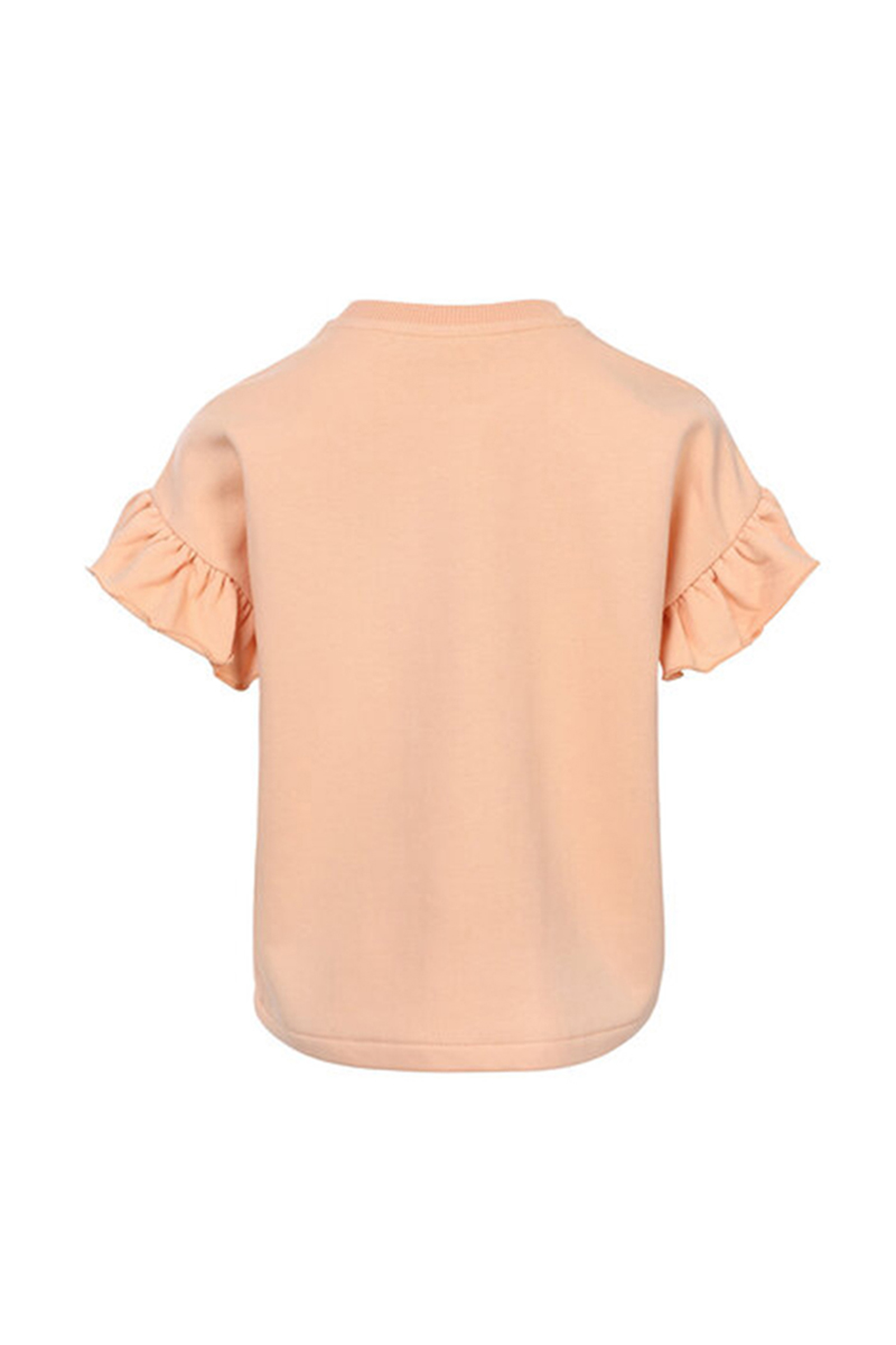 LOOXS LITTLE Little sweater short sleeve Oranje-1 2