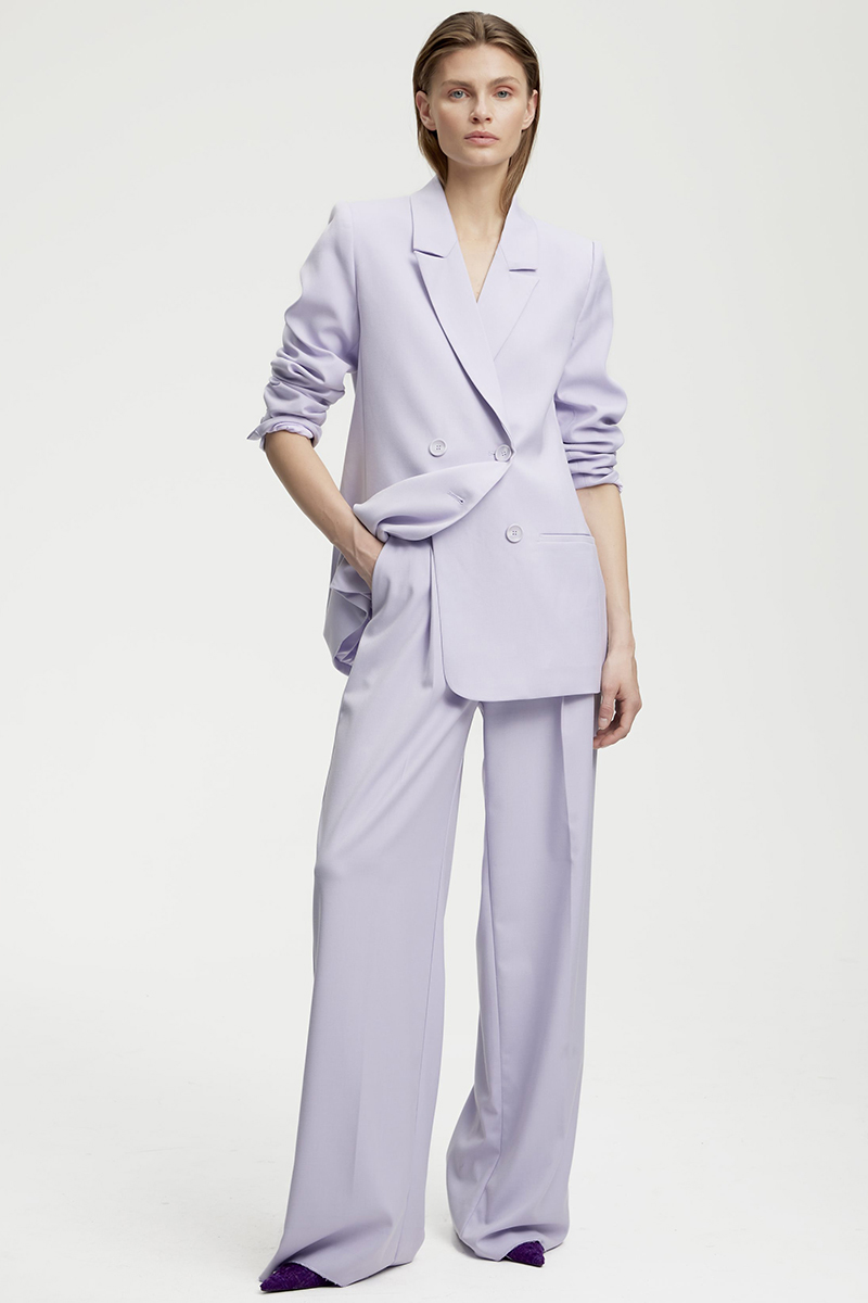 Dames blazer rose