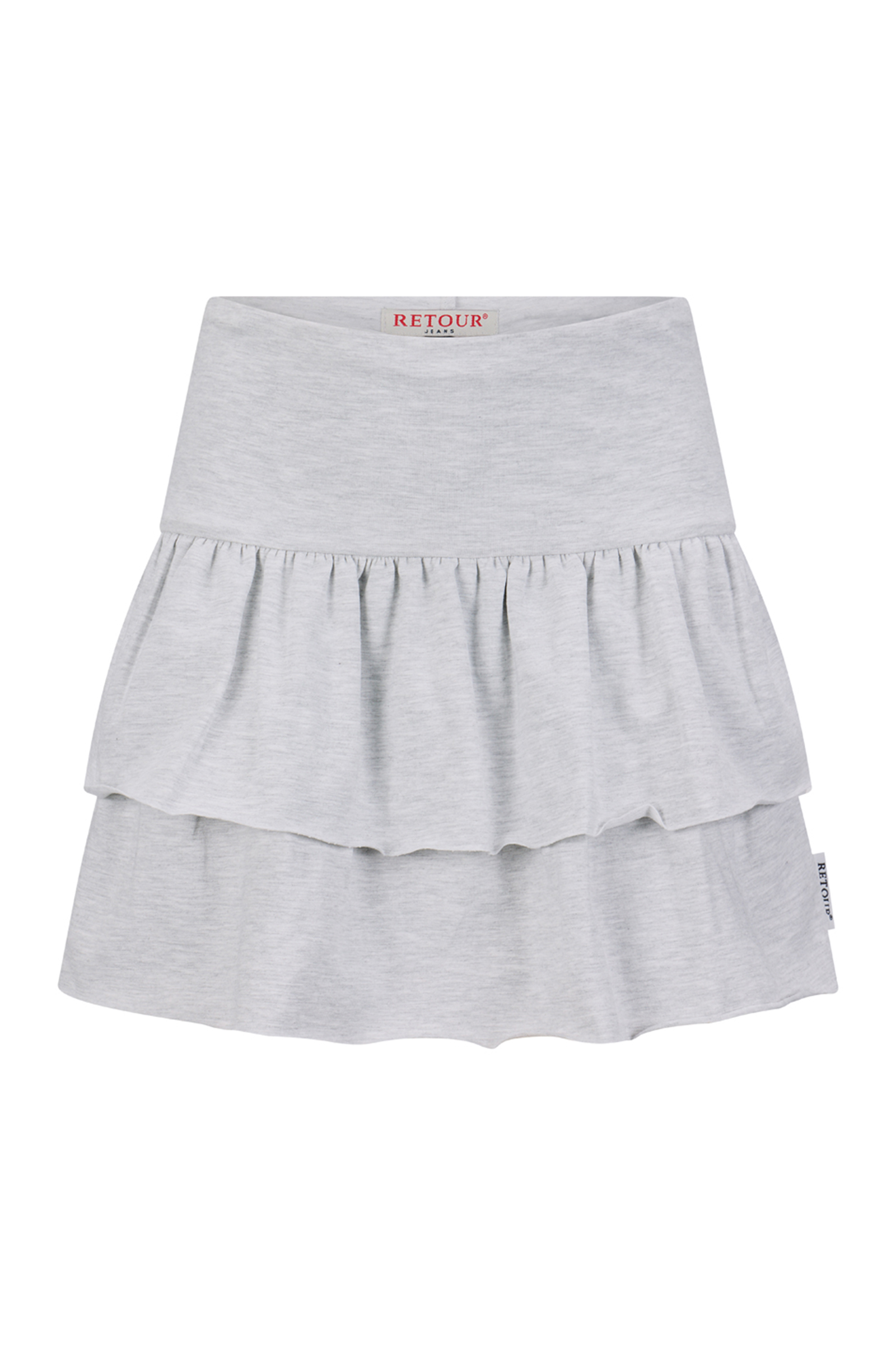 Meisjes skort grijs