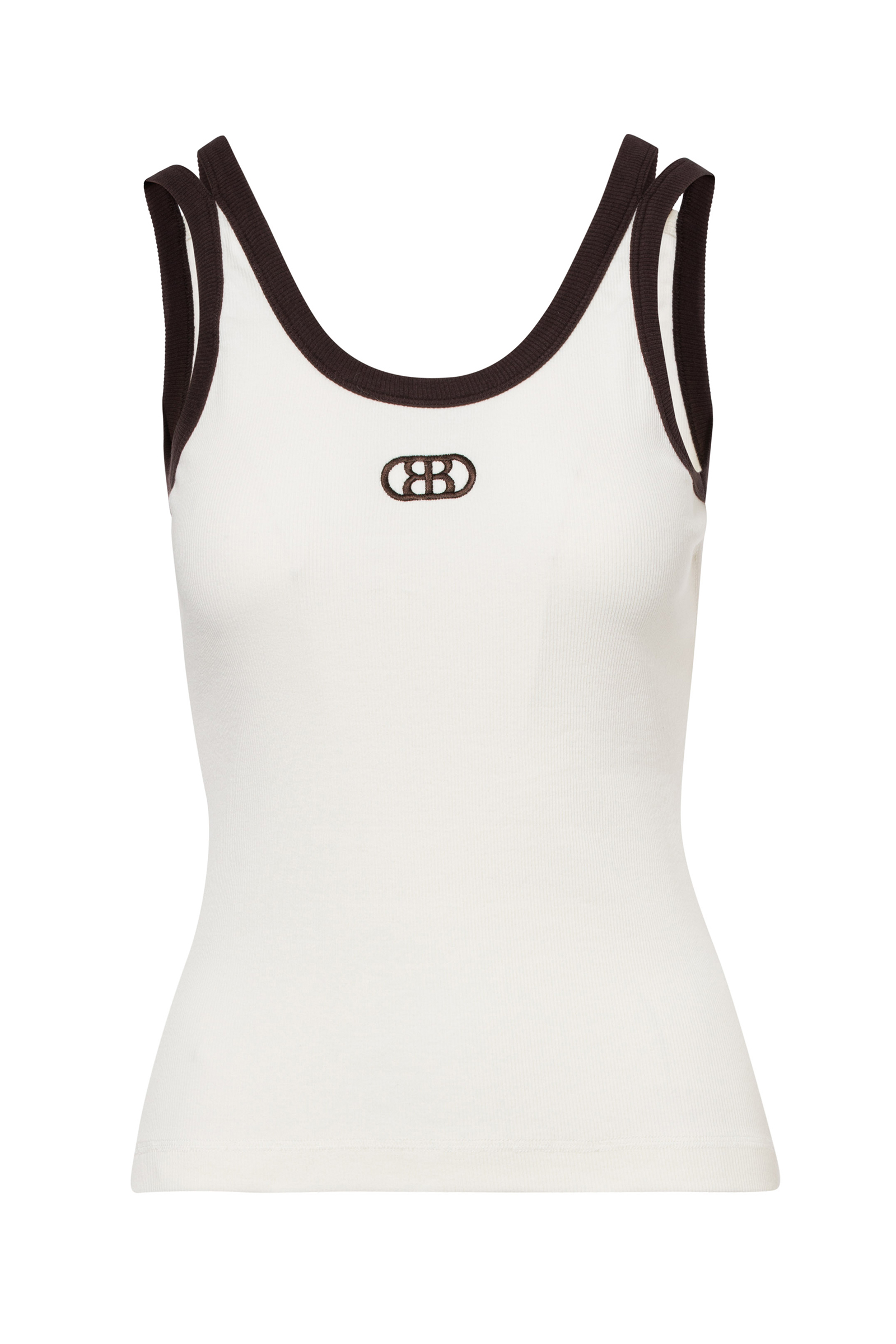 Dames top ecru