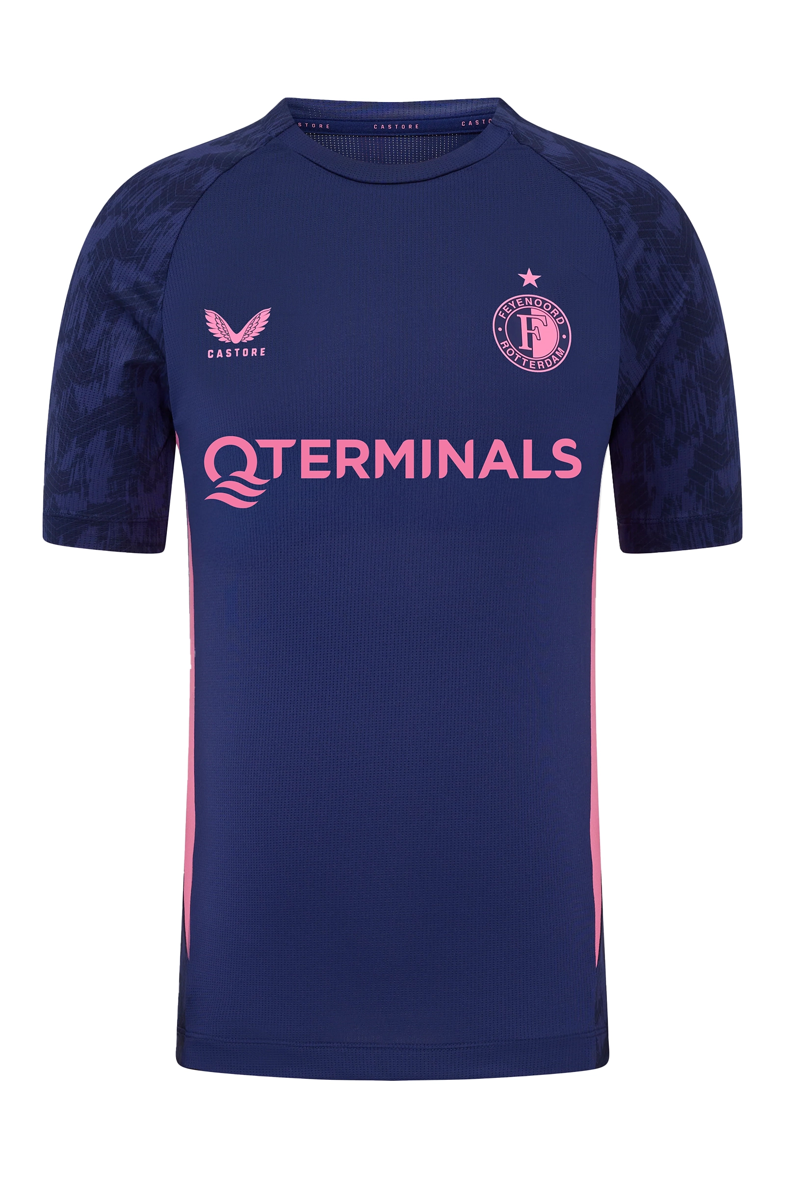 Voetbal jongens t-shirt replic blauw