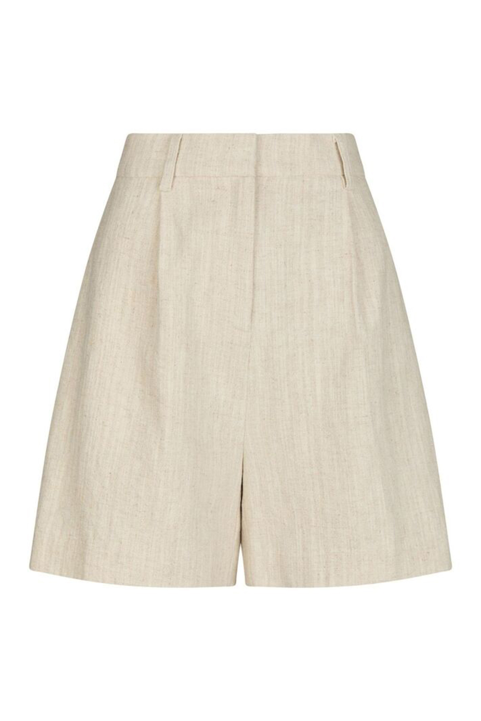 Dames short ecru