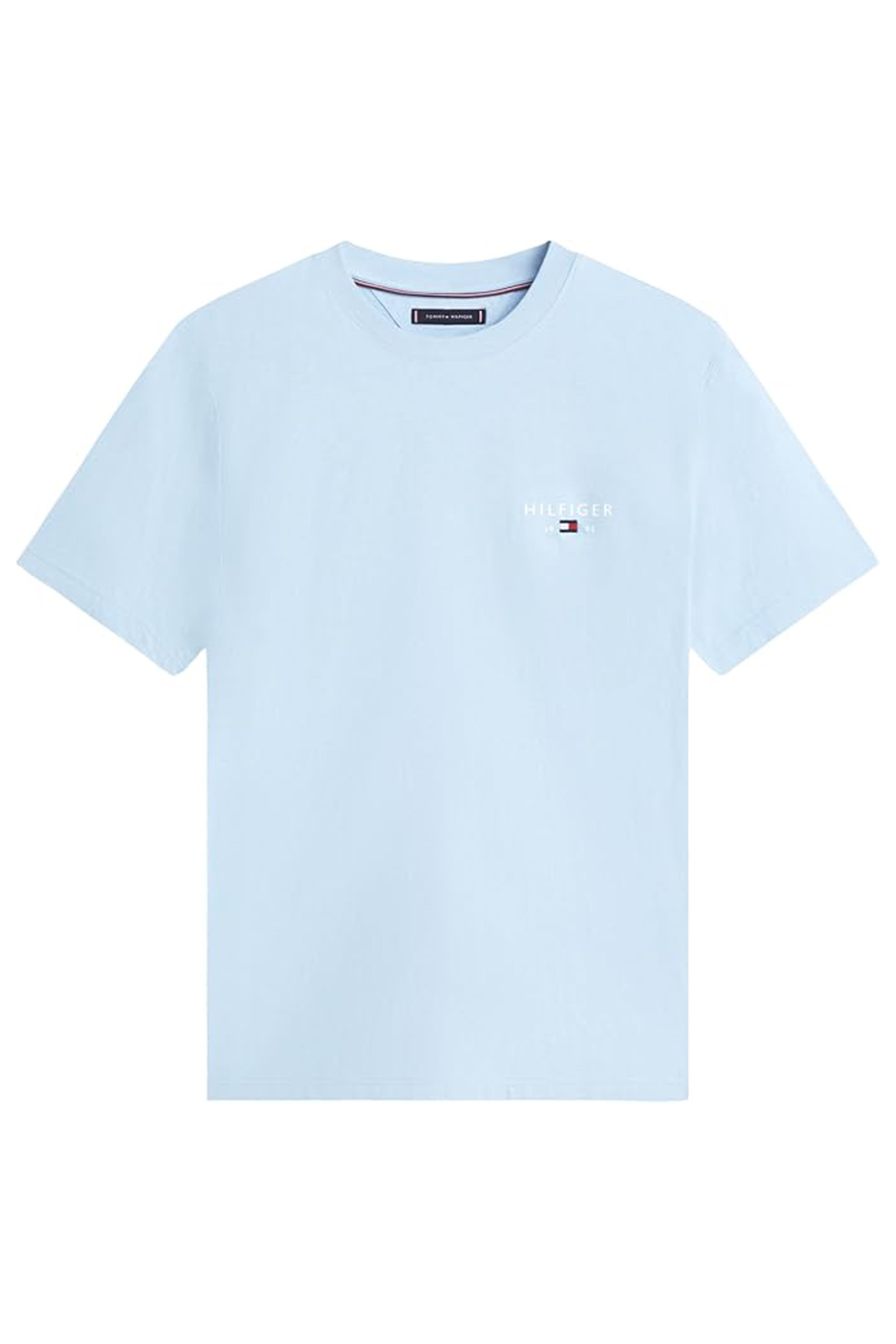 Heren t-shirt kortemouw blauw