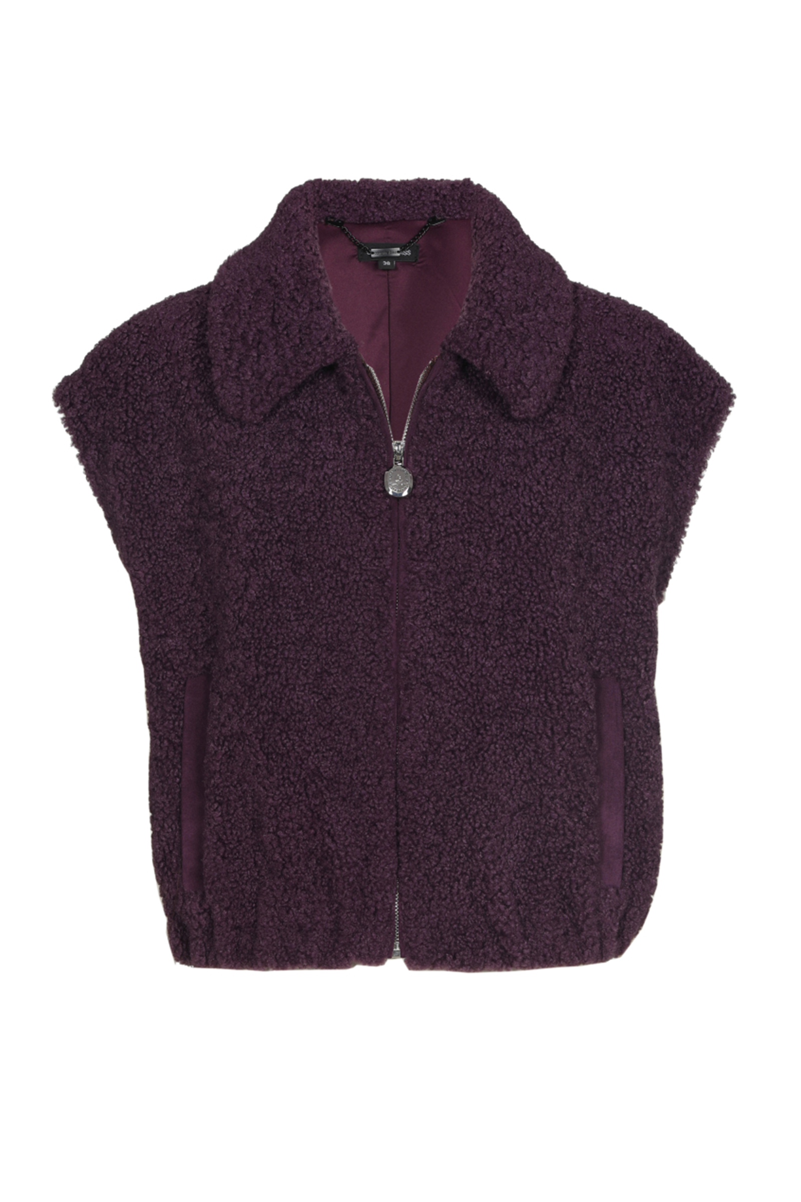 Dames bodywarmer paars
