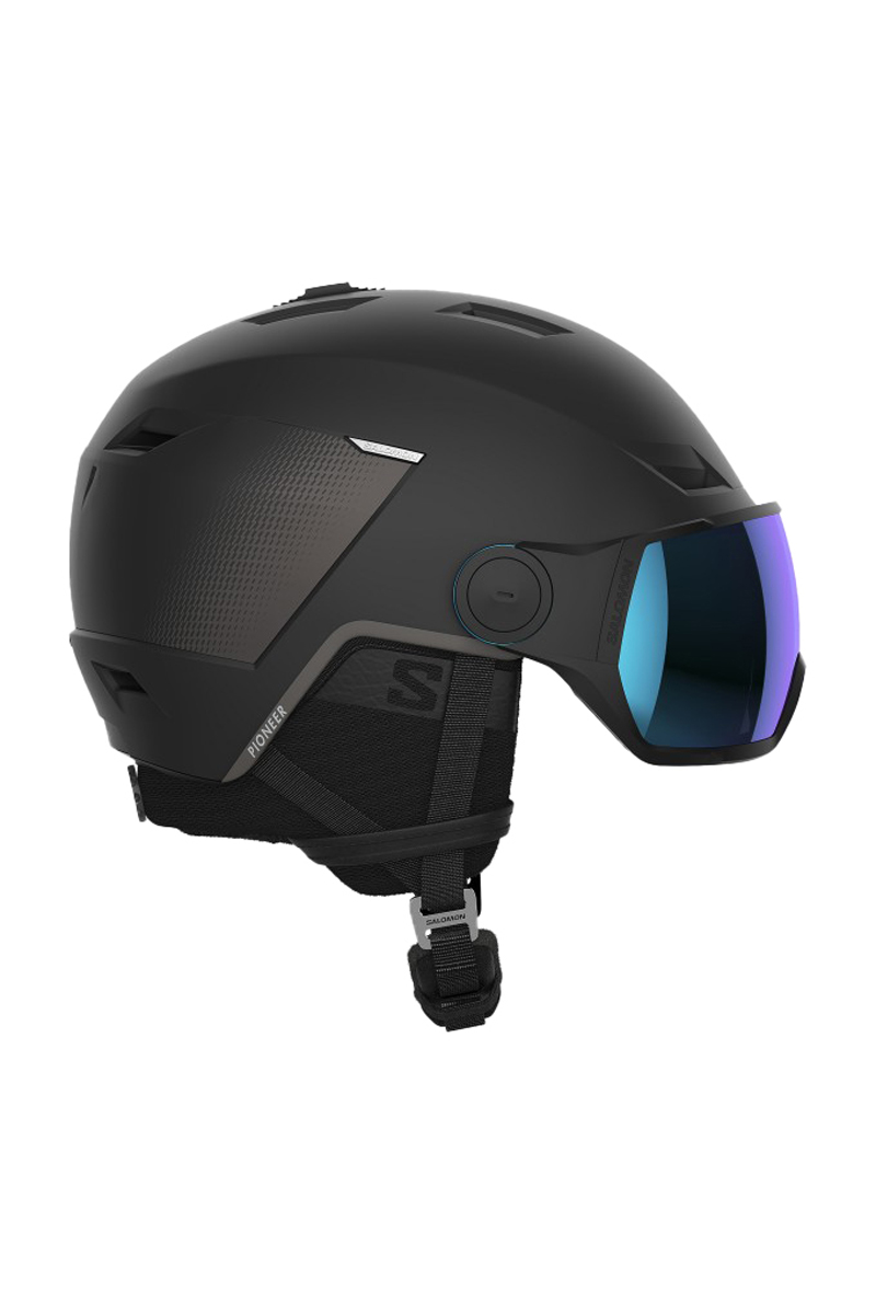 Wintersport helm senior zwart