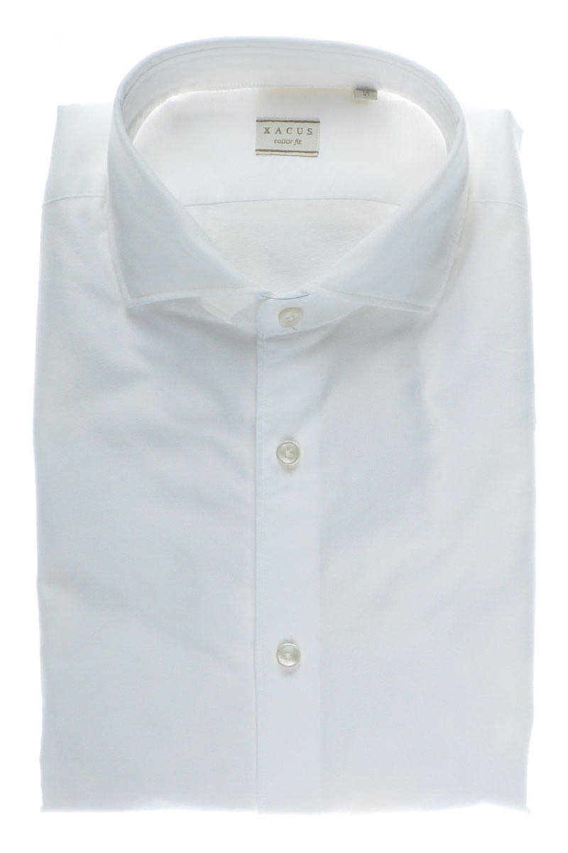 Heren overhemd lm dressual wit