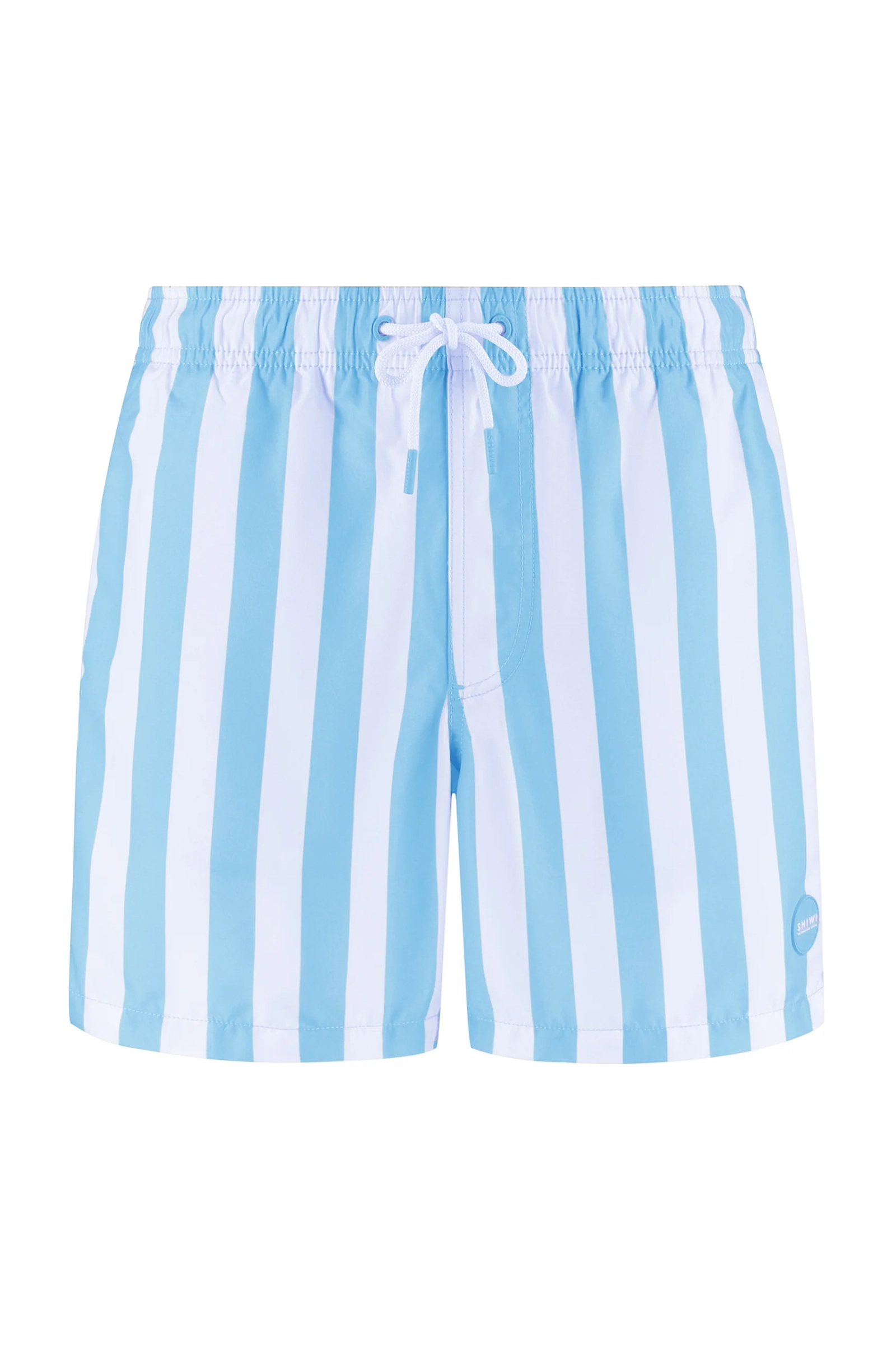 Bad/beach heren zwemshort blauw