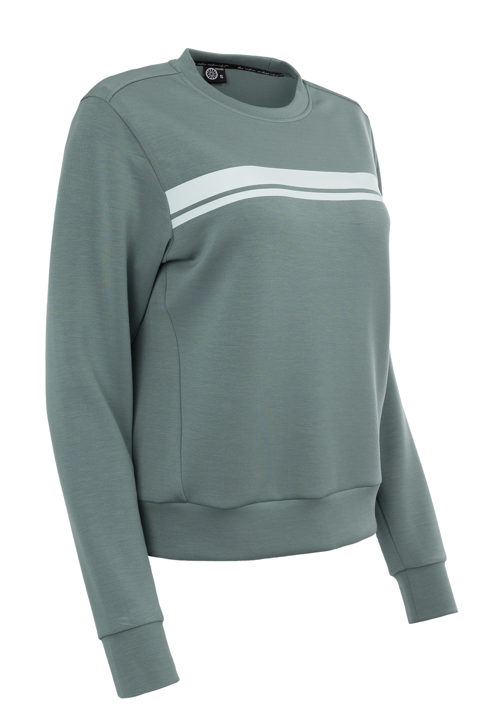 The Indian Maharadja WOMEN SOFT SUPREME SWEATER Groen-1 2