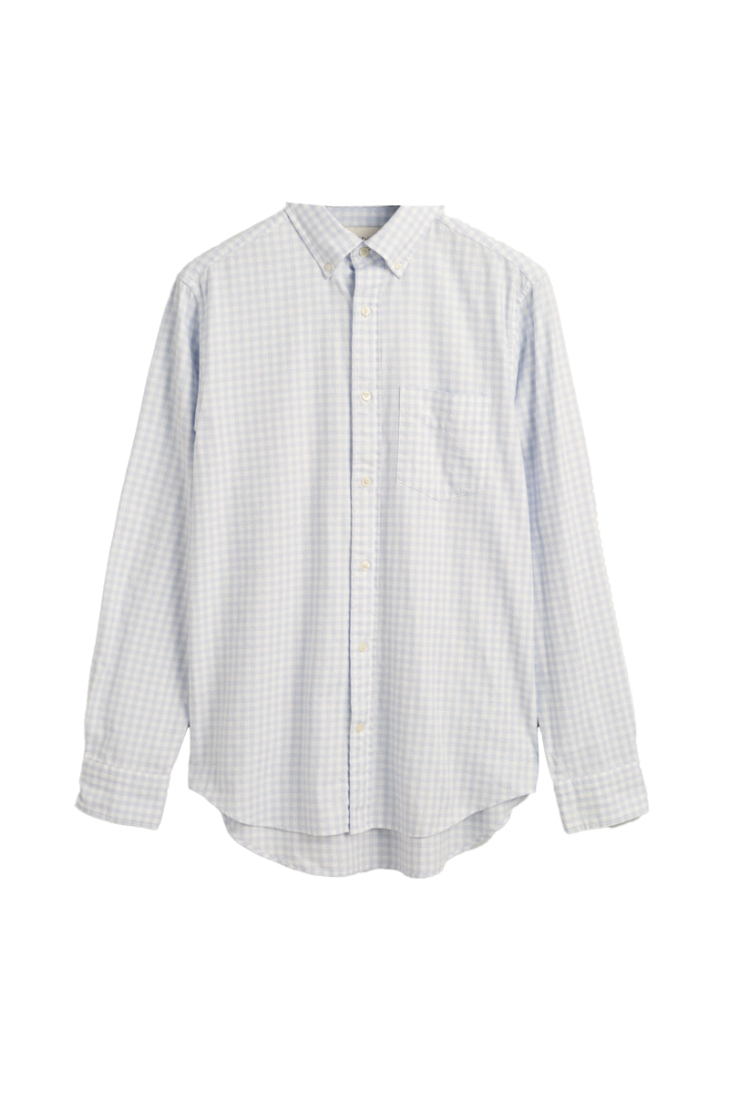 Heren overhemd lm casual blauw