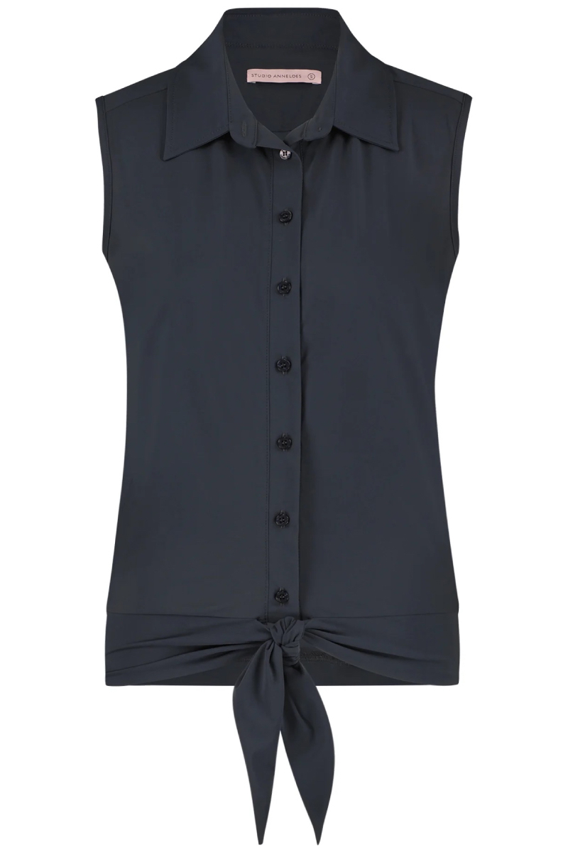 Studio Anneloes Pippa sl blouse Grijs-1 1