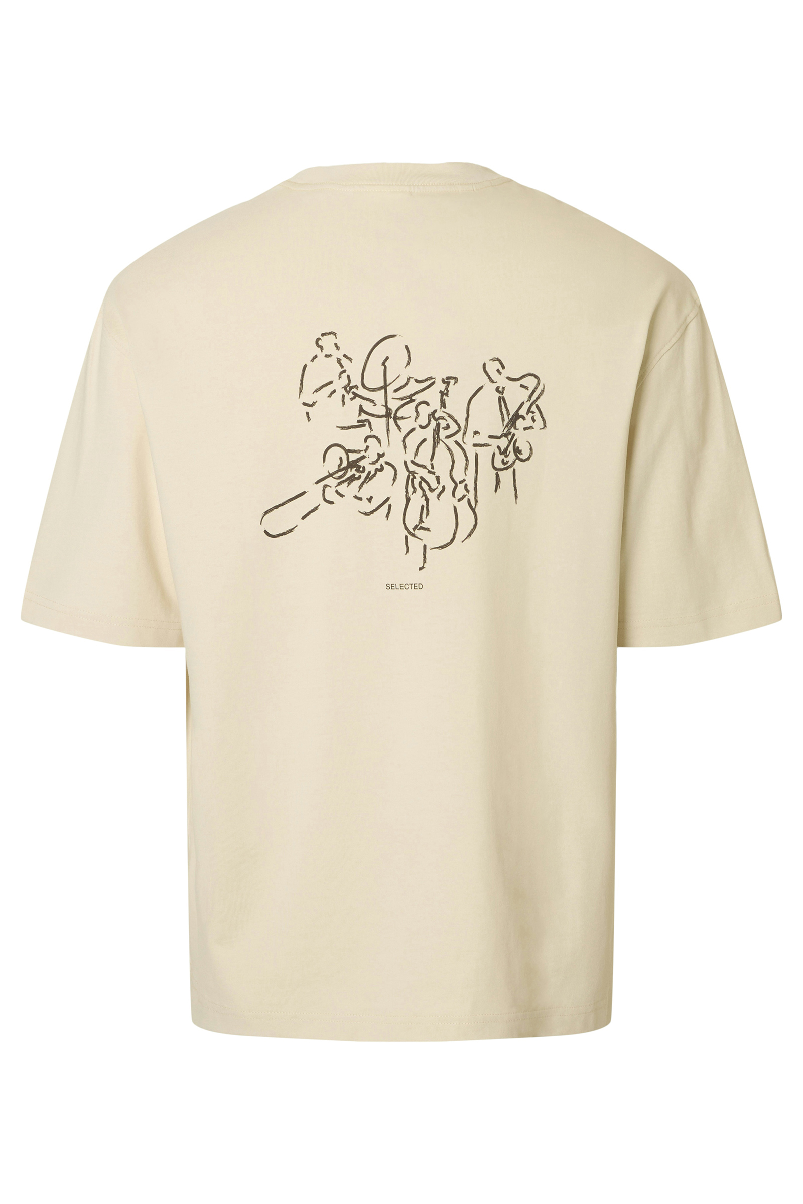 Heren t-shirt kortemouw wit
