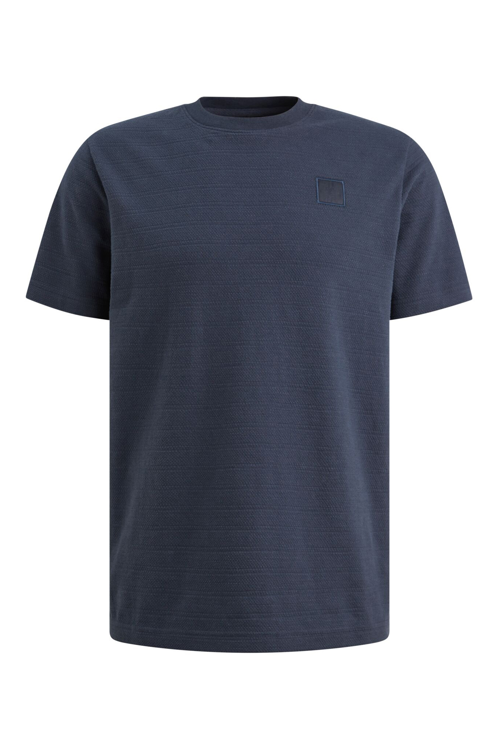 Heren overhemd lm casual blauw