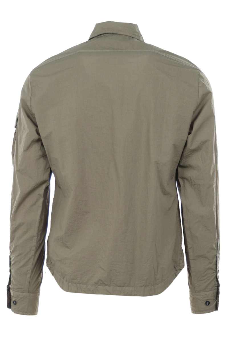 Heren overshirt groen