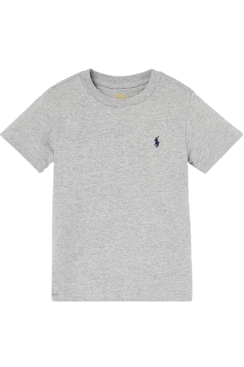 Jongens t-shirt korte mouw grijs