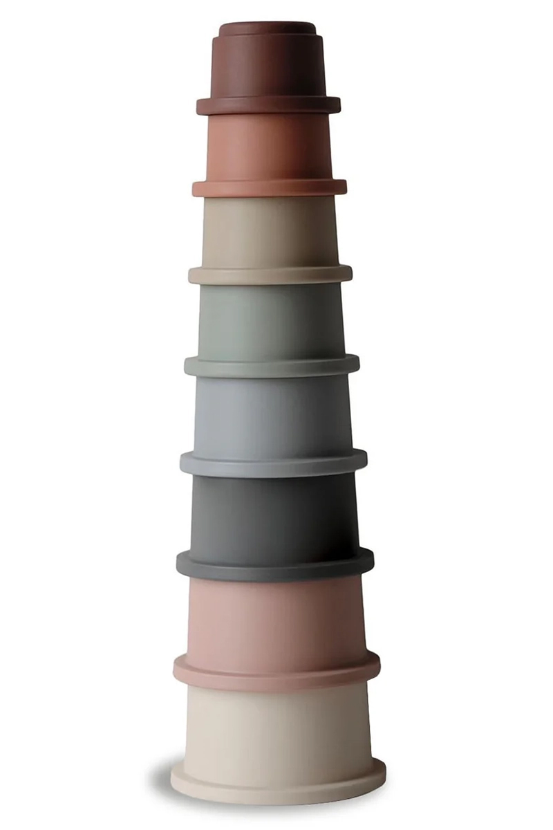 Mushie Stacking cups Diversen-1 1
