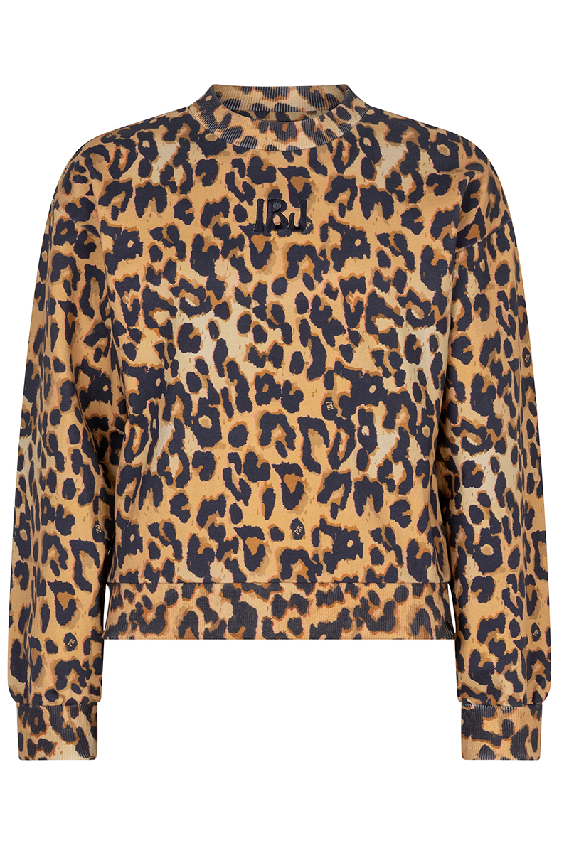 Meisjes sweater bruin