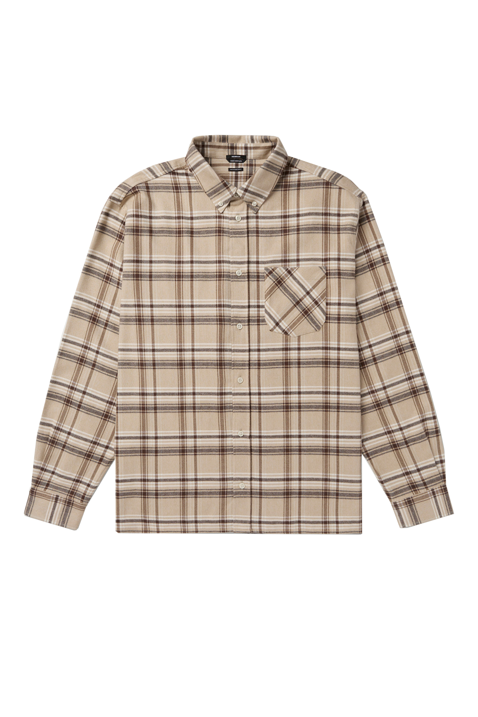 Heren overhemd lm casual rood