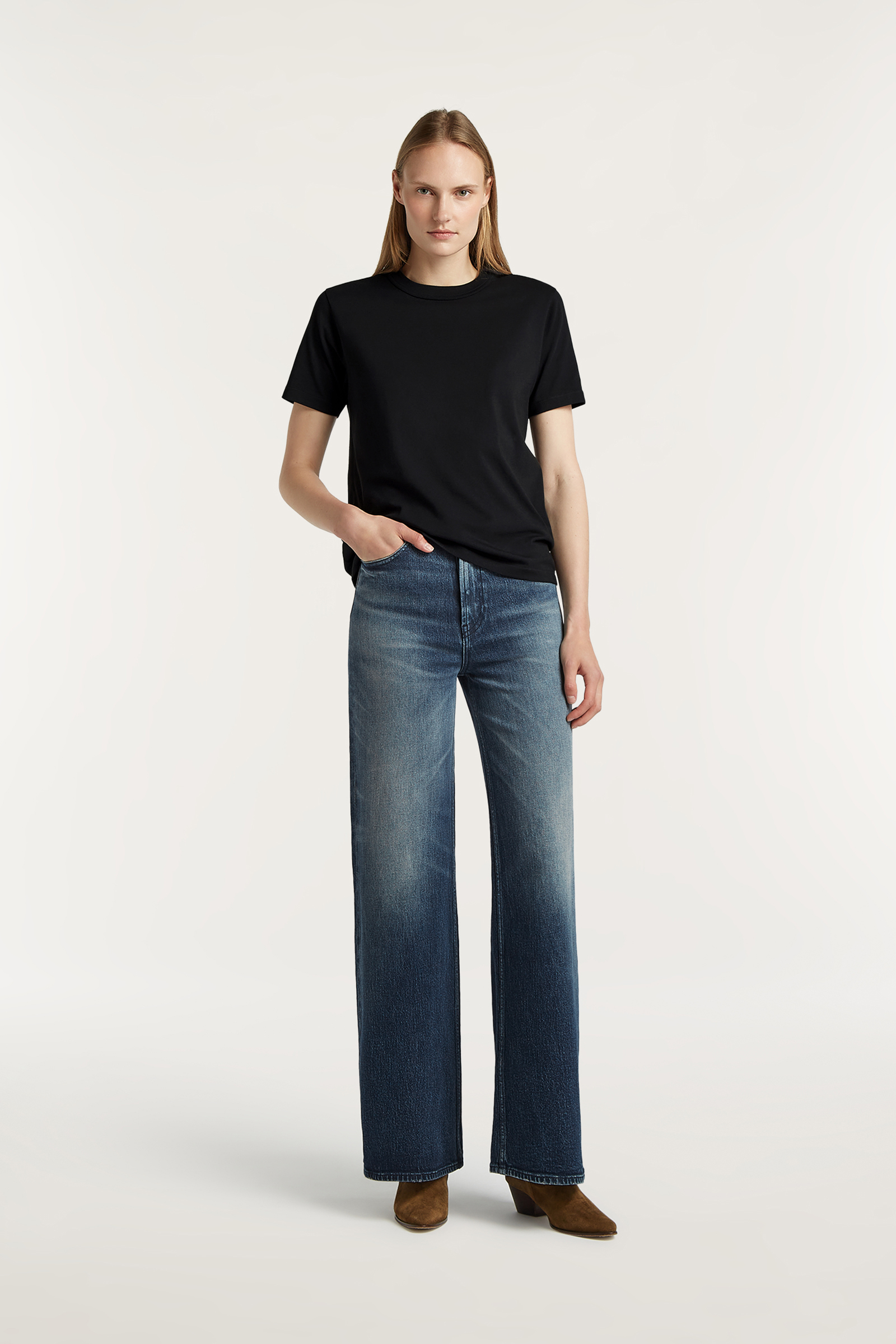 Dames jeans blauw