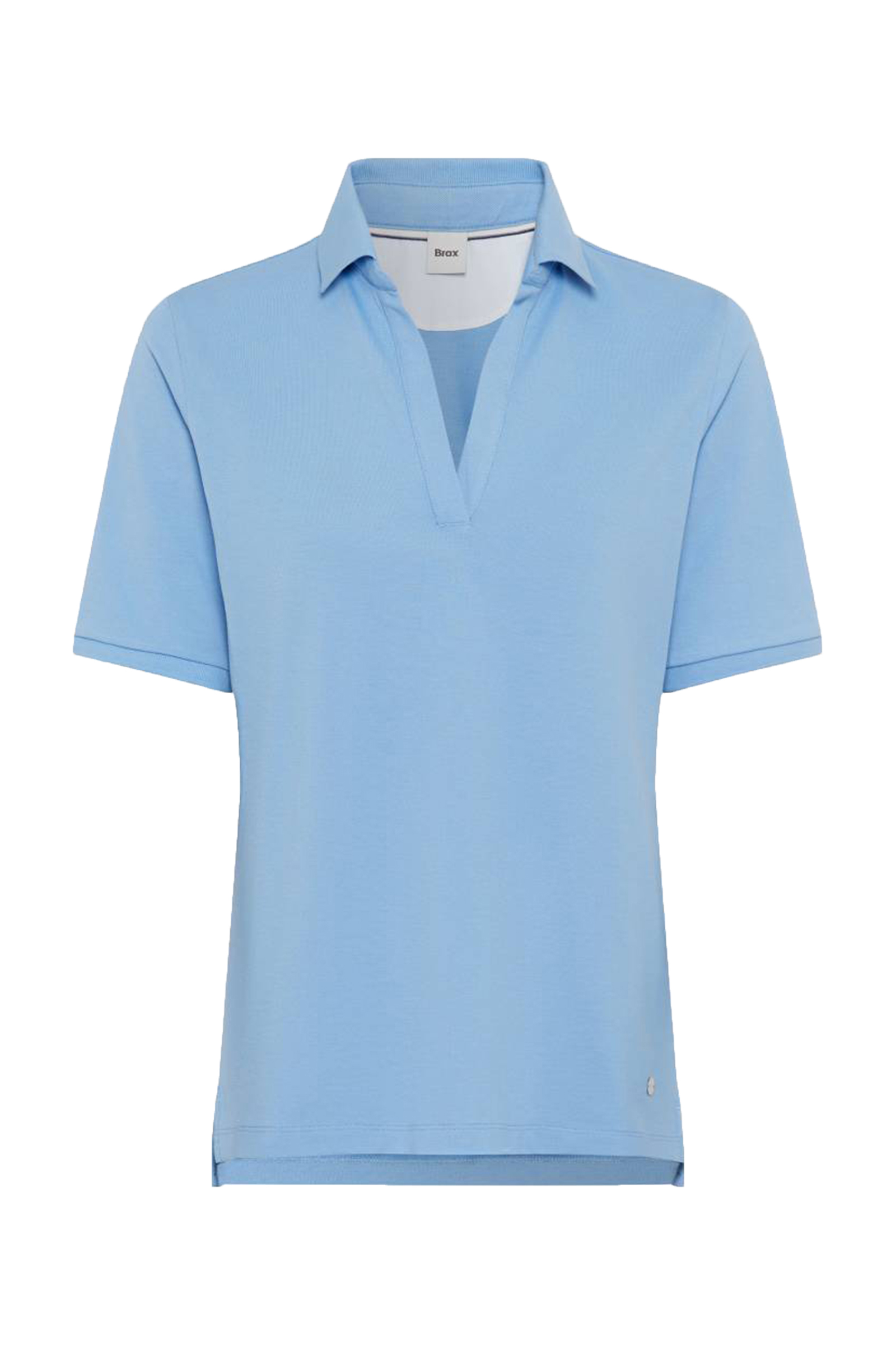 Dames polo geel
