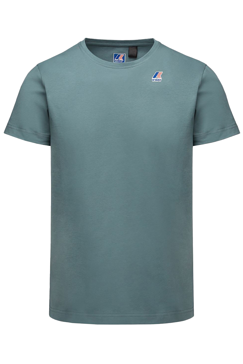 Heren t-shirt kortemouw grijs