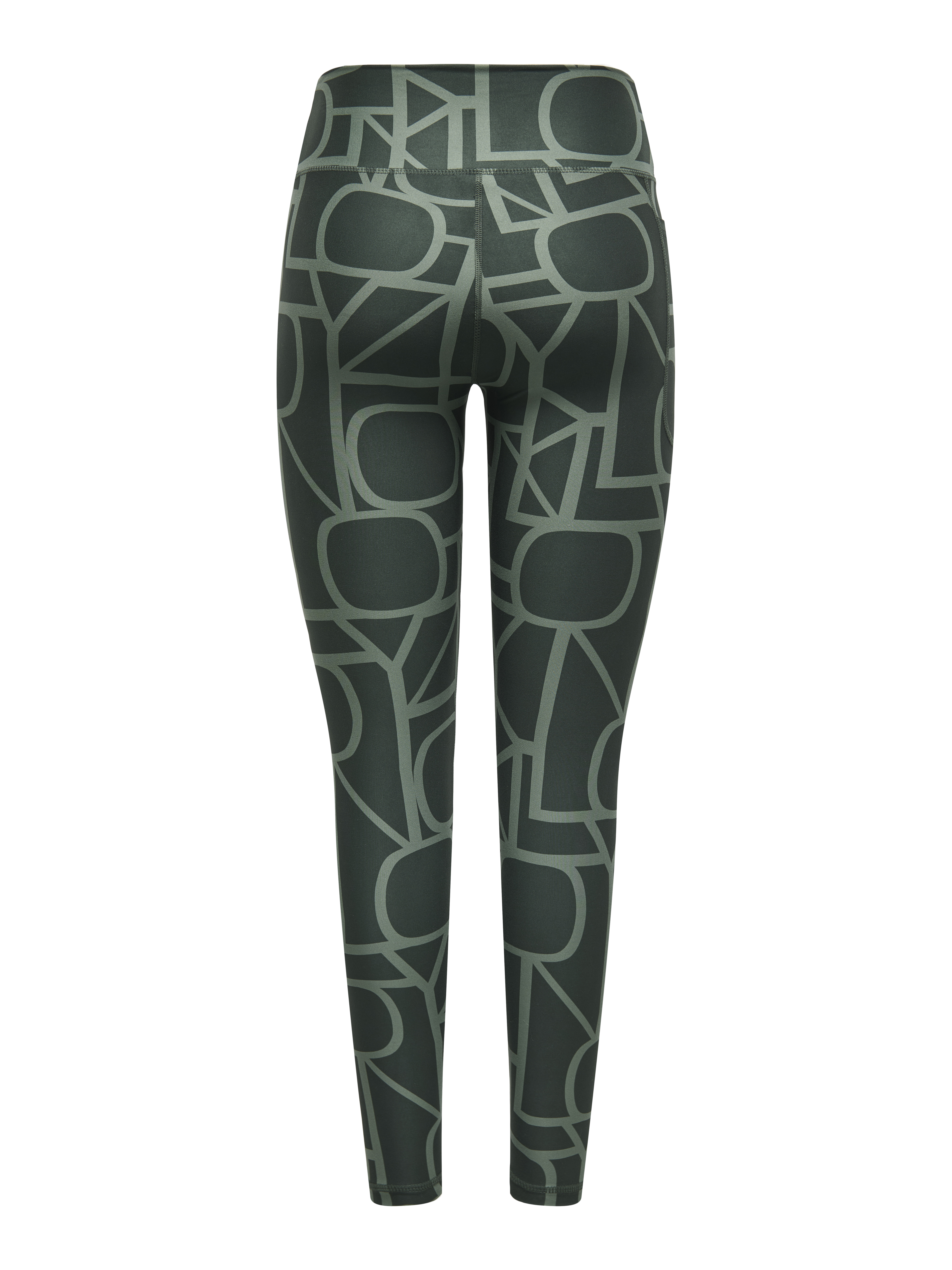 Dames legging groen
