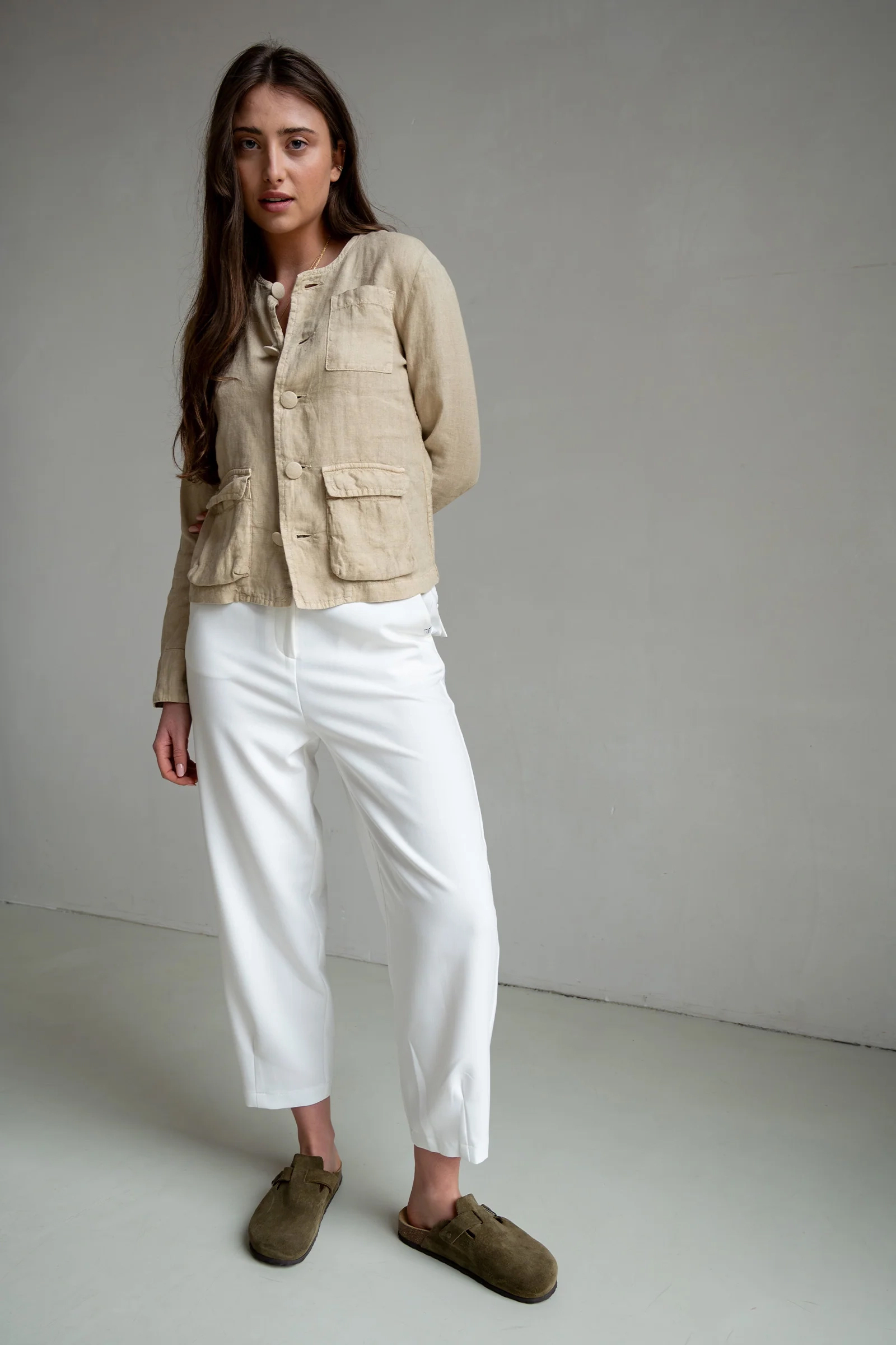 Penn&Ink N.Y. Jacket bruin/beige-1 3